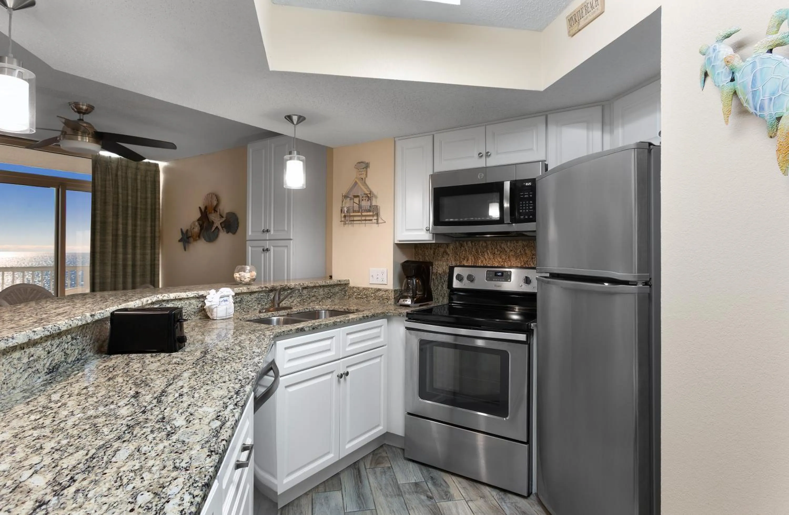 kitchen in Sea Watch Resort