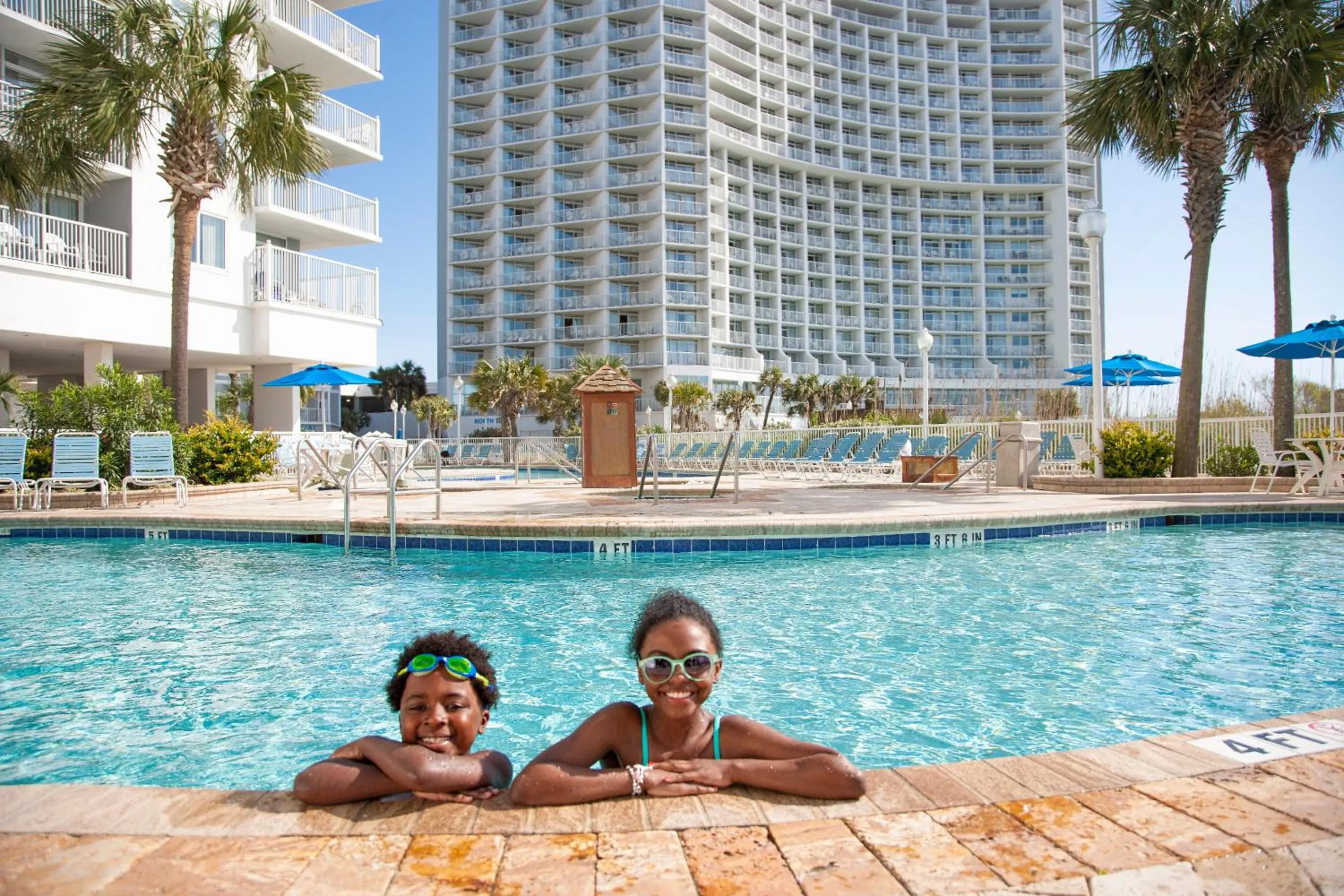 Swimming pool in Sea Watch Resort