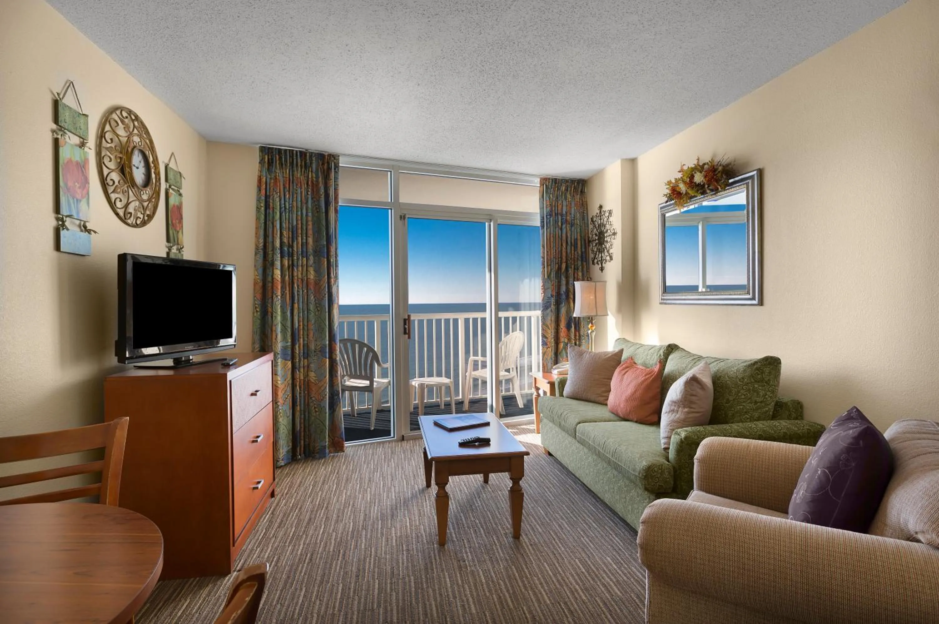 Living room in Sea Watch Resort