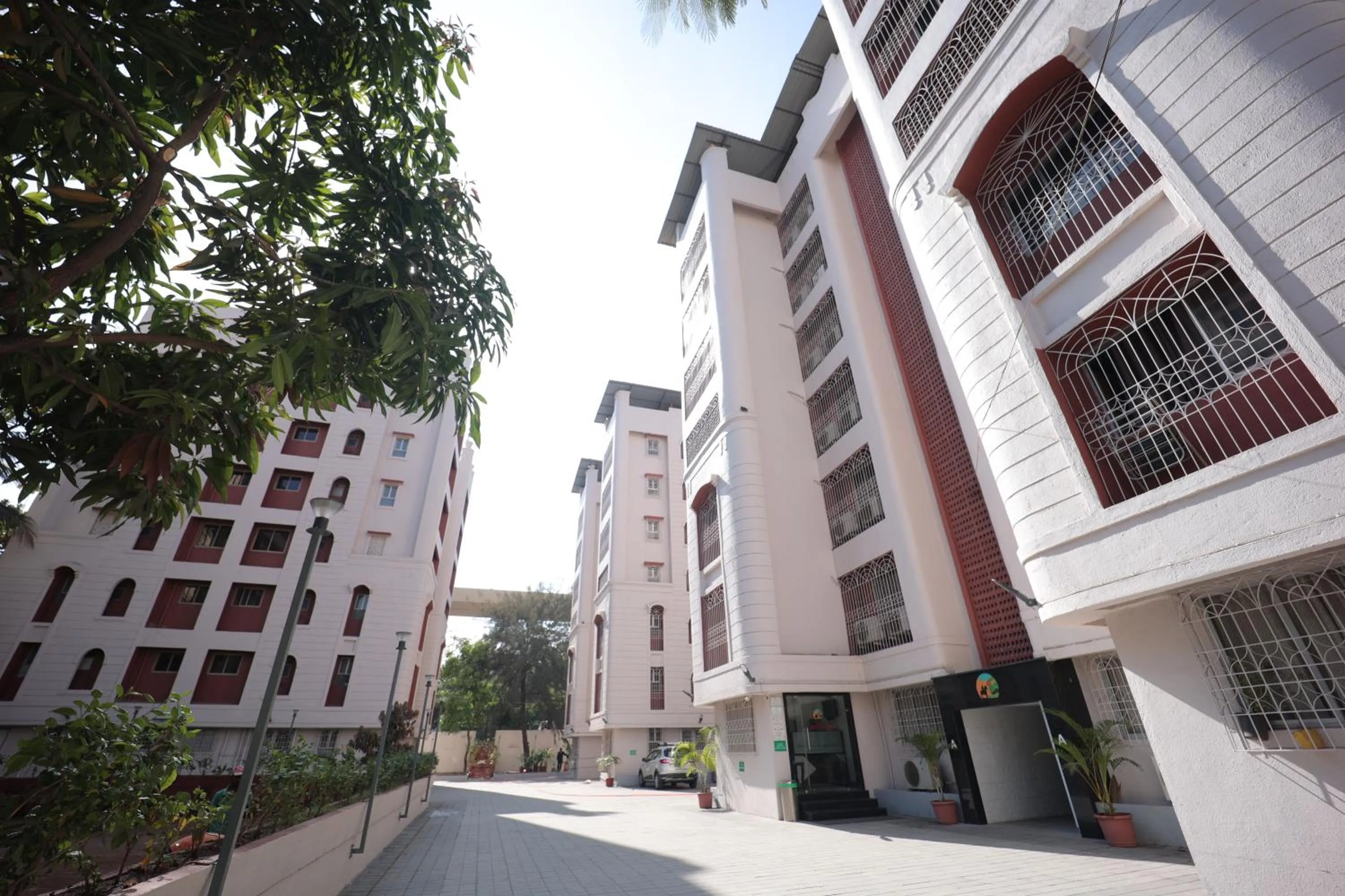 Facade/entrance in The Byke Studio Pure Veg Apartment, Thane