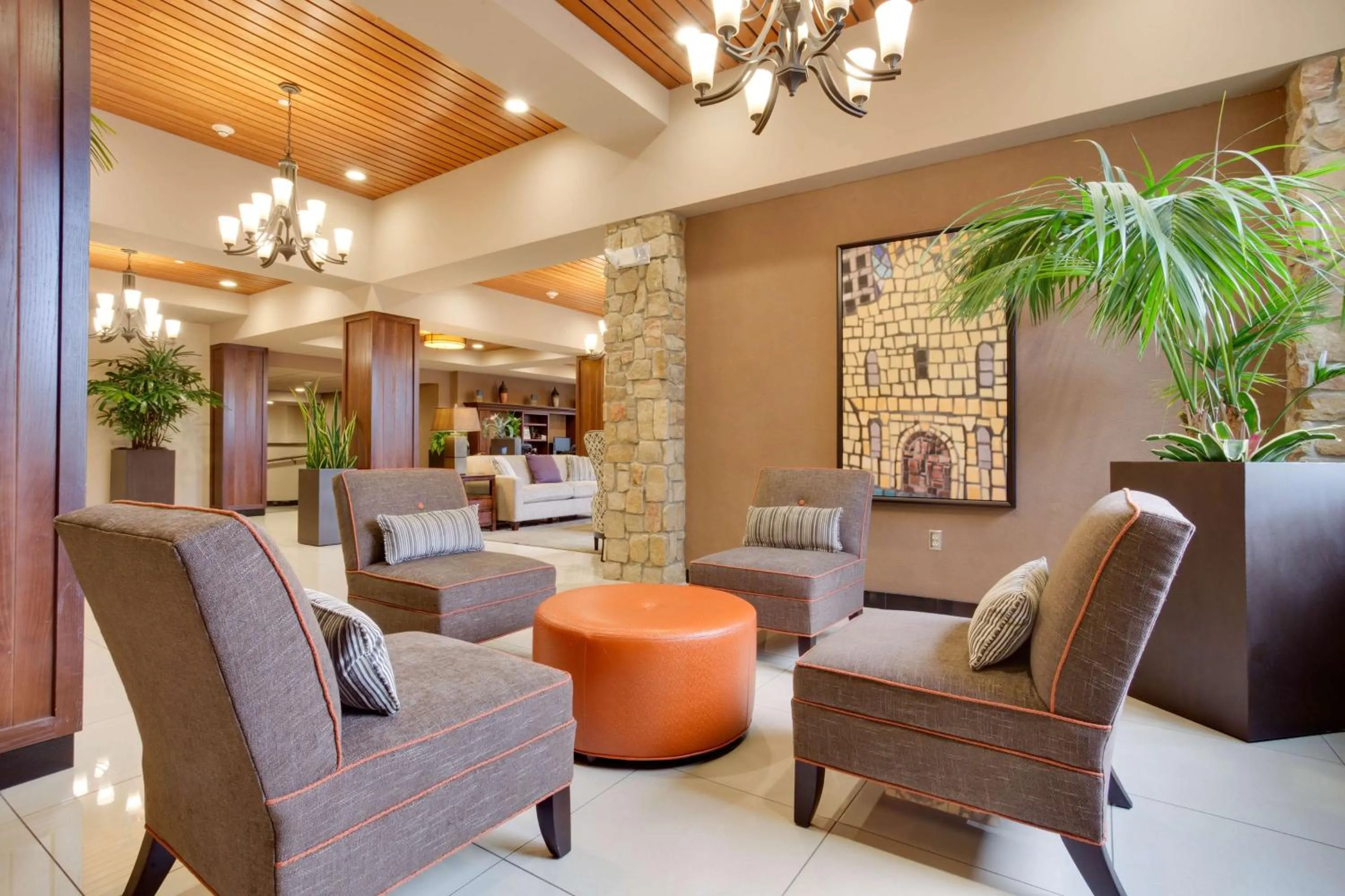 Lobby or reception in Drury Plaza Hotel San Antonio Airport