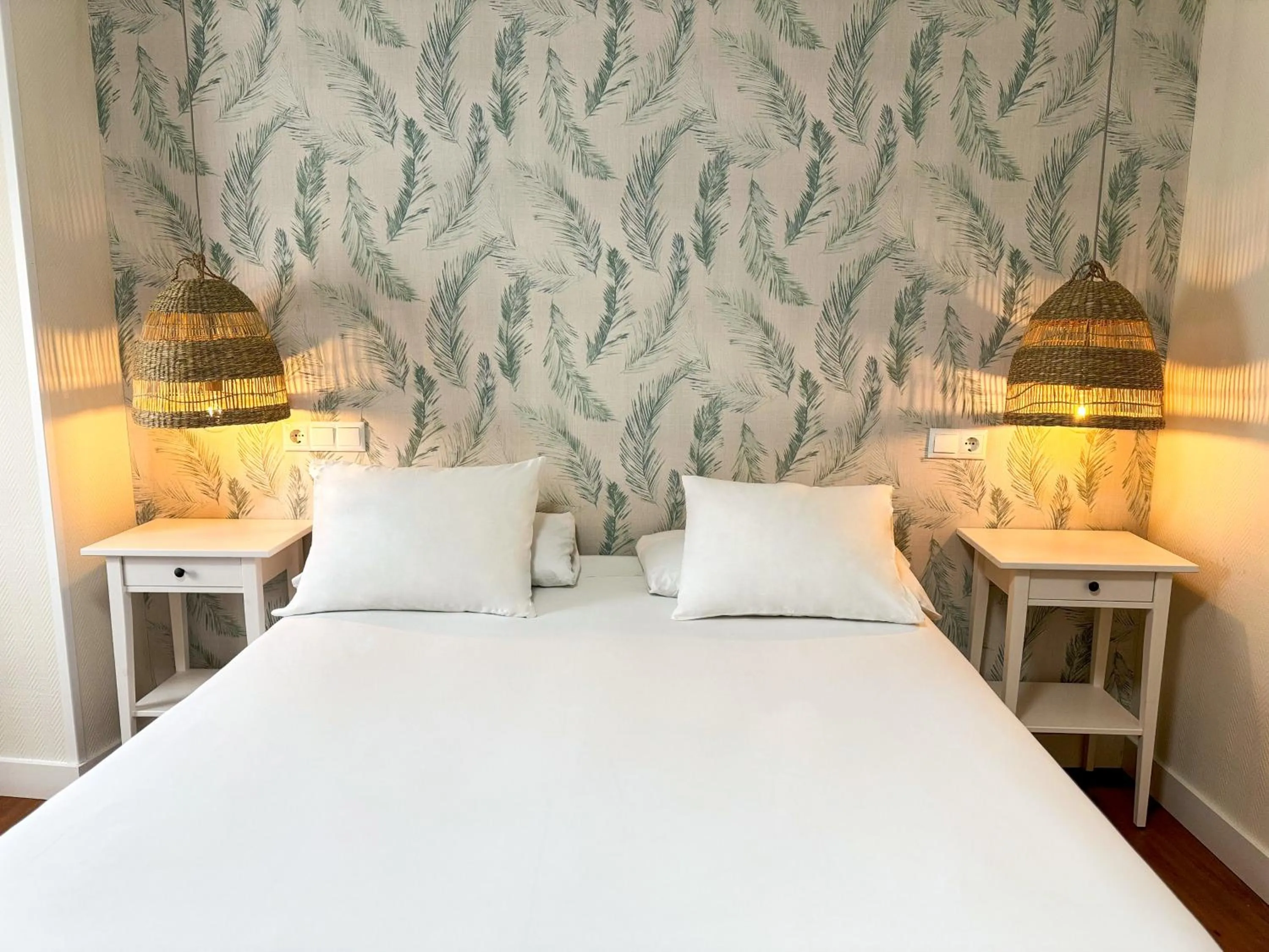 Bed in Hotel Plaza Mayor