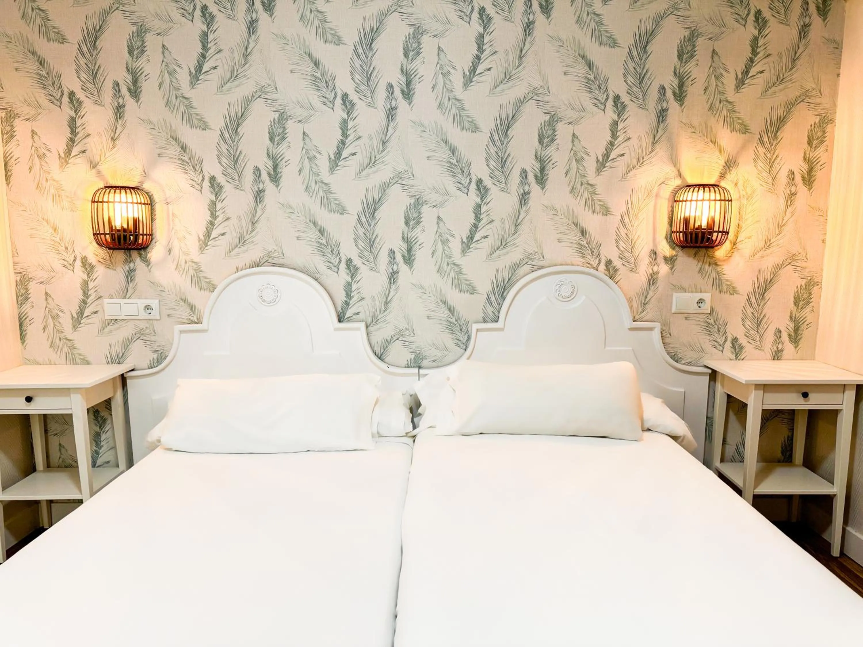 Bed in Hotel Plaza Mayor