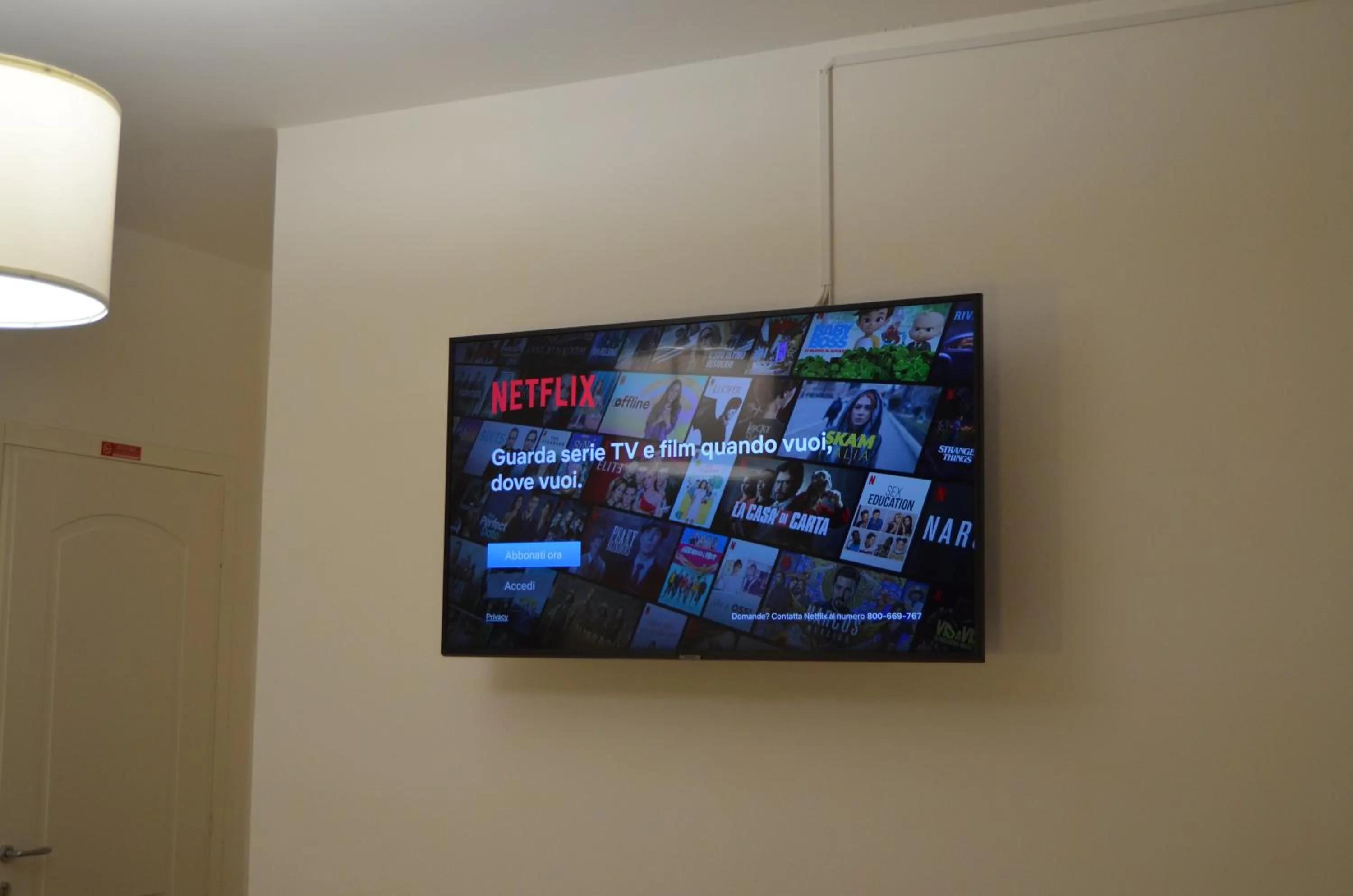 TV and multimedia in B&B Il Viaggiatore