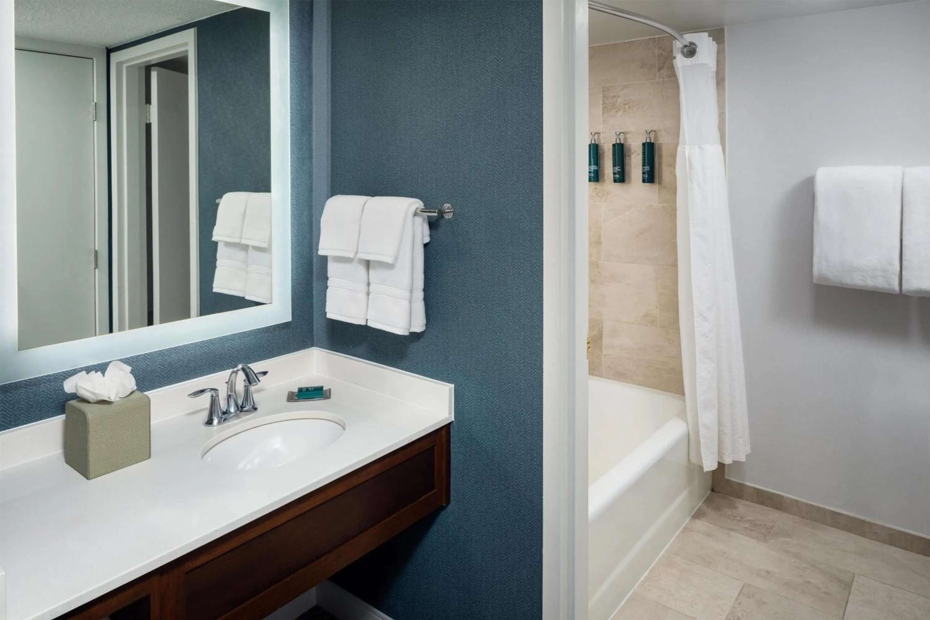 Bathroom in DoubleTree by Hilton Boston-Andover