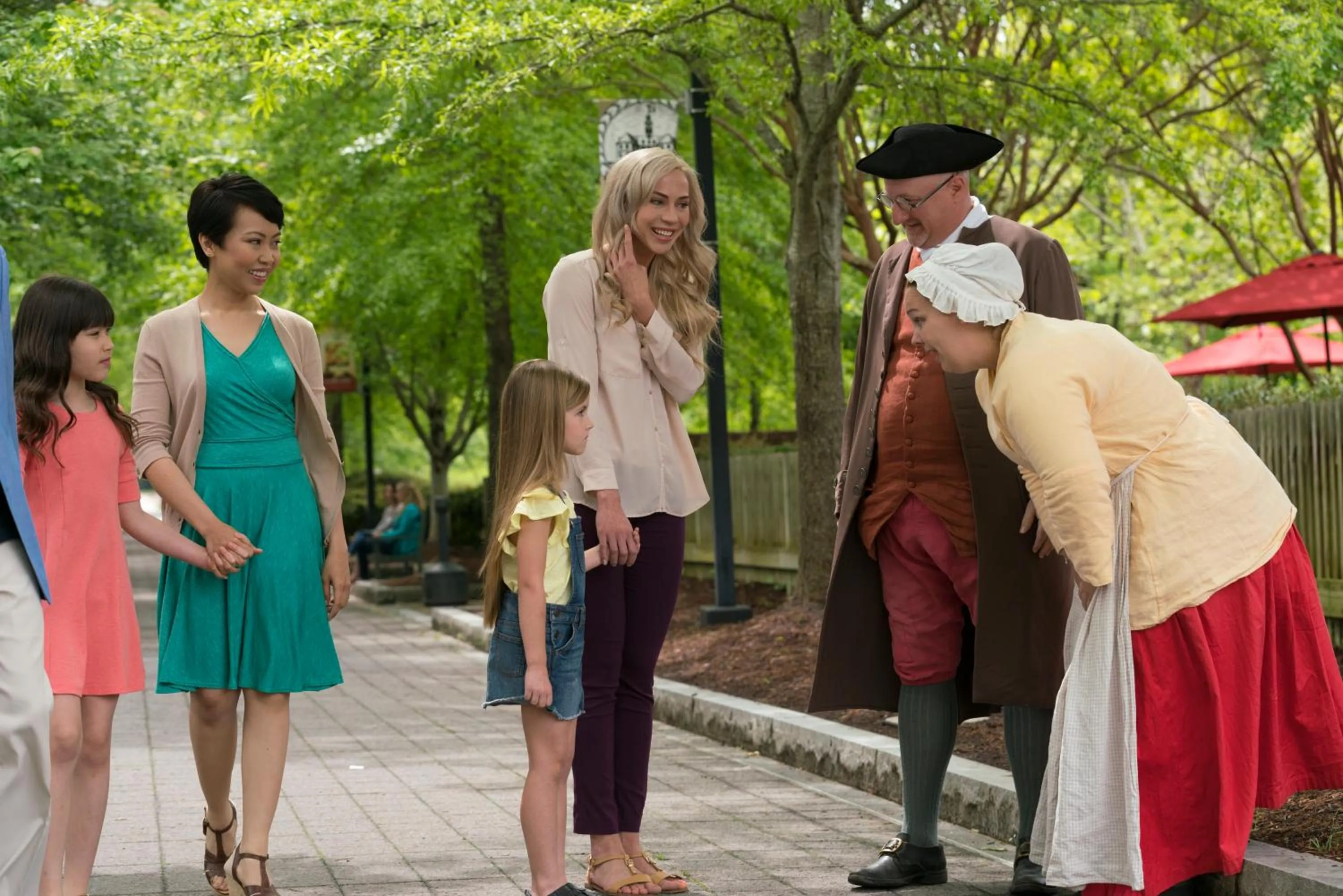 People in Williamsburg Woodlands Hotel & Suites, an official Colonial Williamsburg Hotel