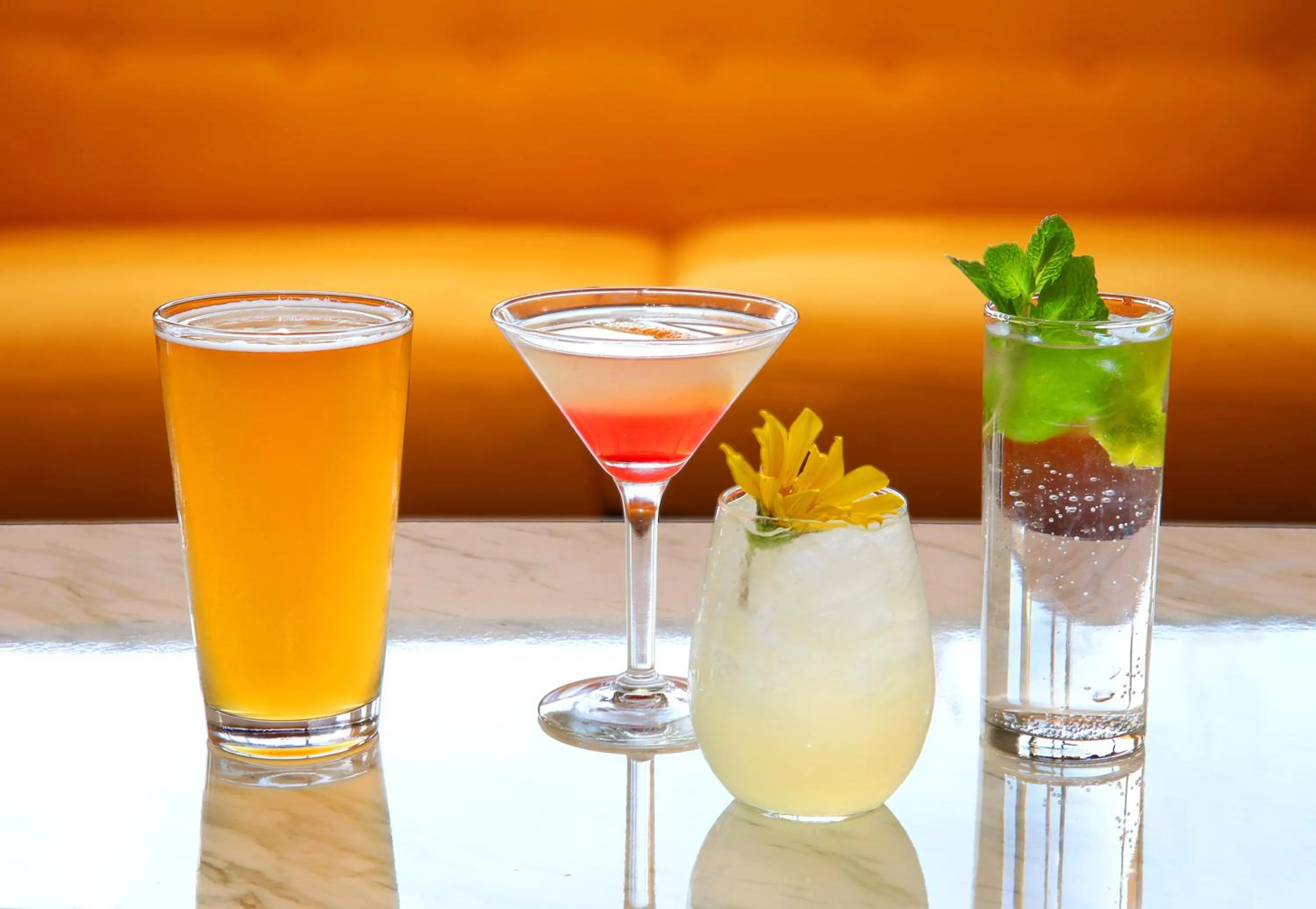 Alcoholic drinks in Anaheim Hotel