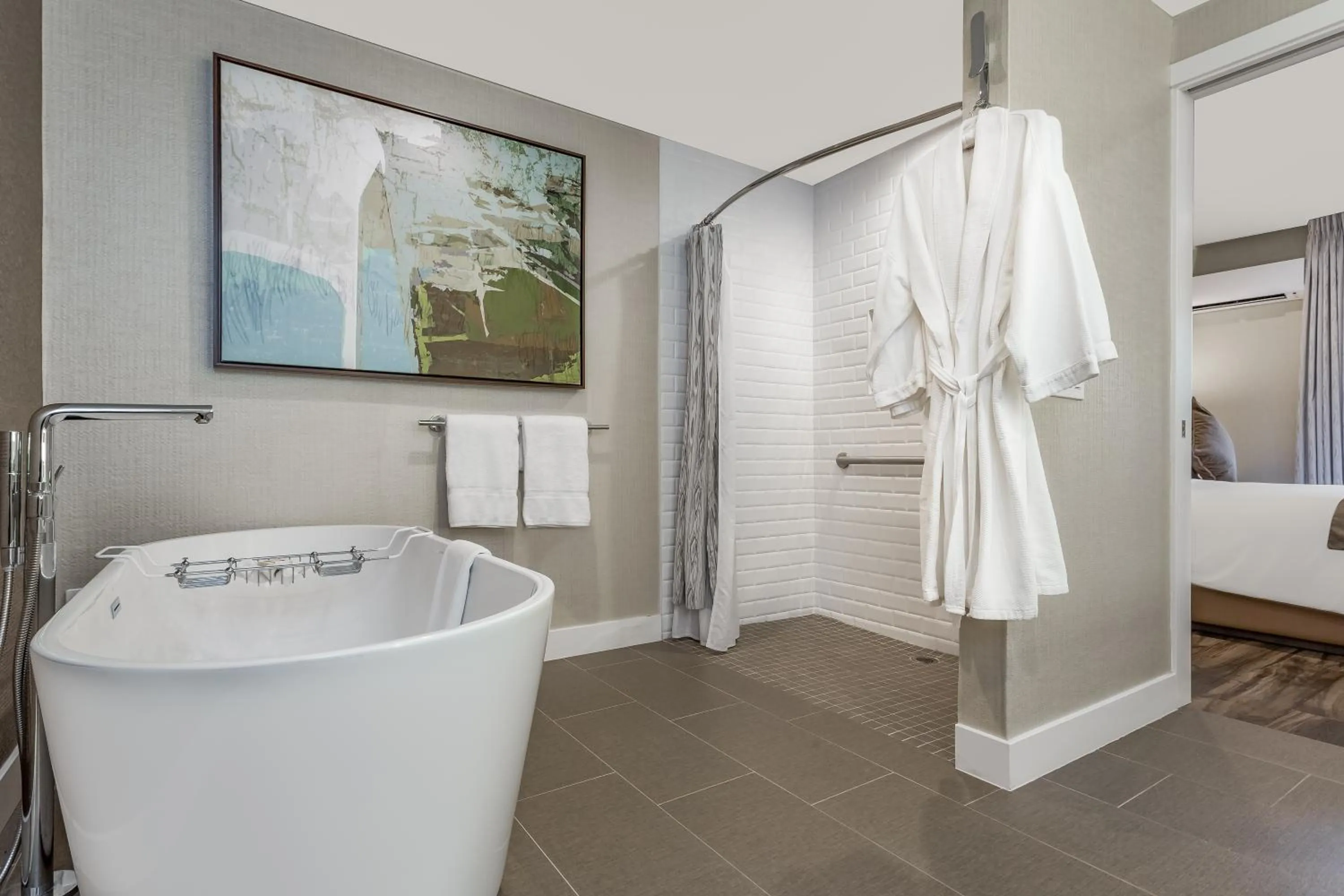 Bathroom in Anaheim Hotel