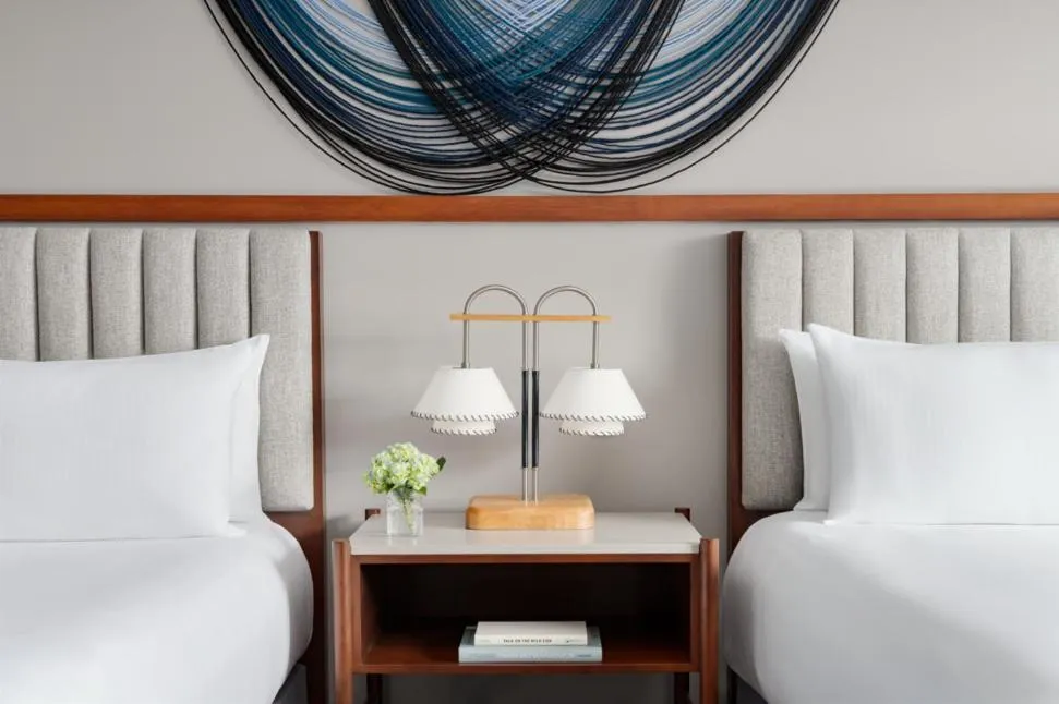 Bed in The Penn Stater Hotel and Conference Center