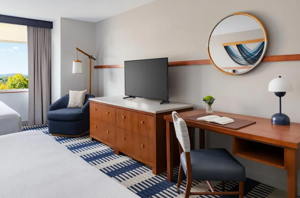 Bed in The Penn Stater Hotel and Conference Center