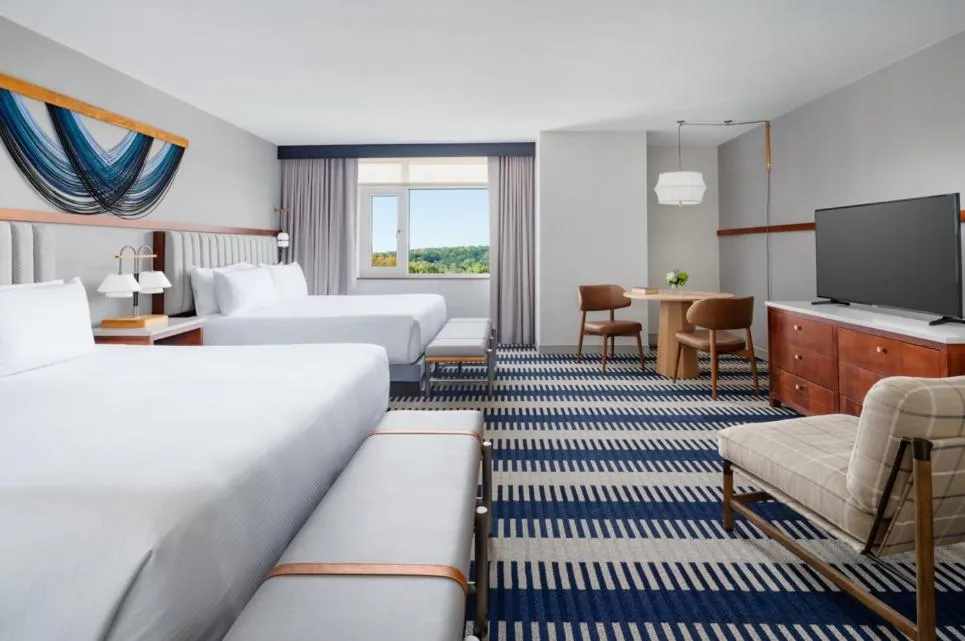 Bed in The Penn Stater Hotel and Conference Center