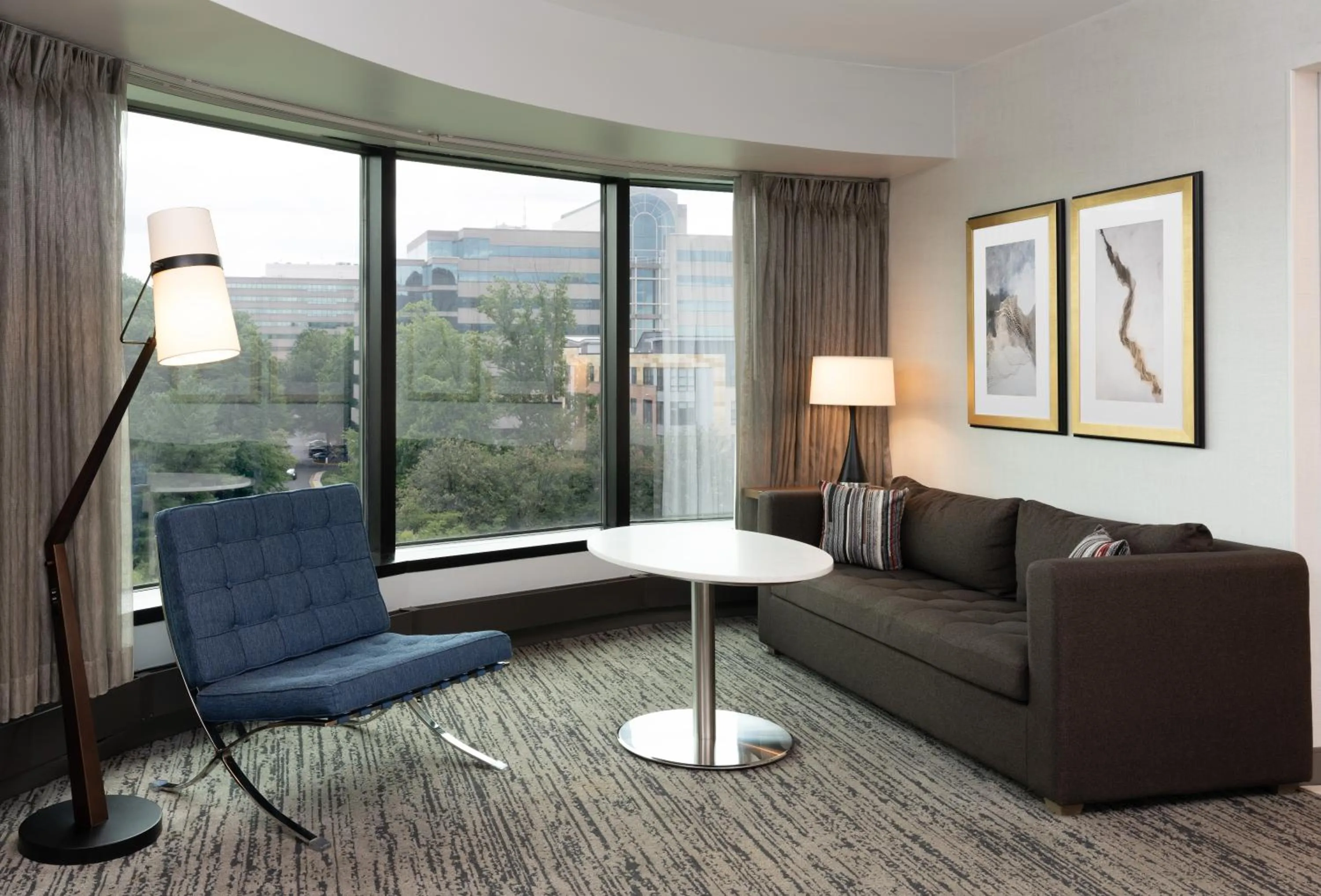 Living room in Hilton Fairfax, Va