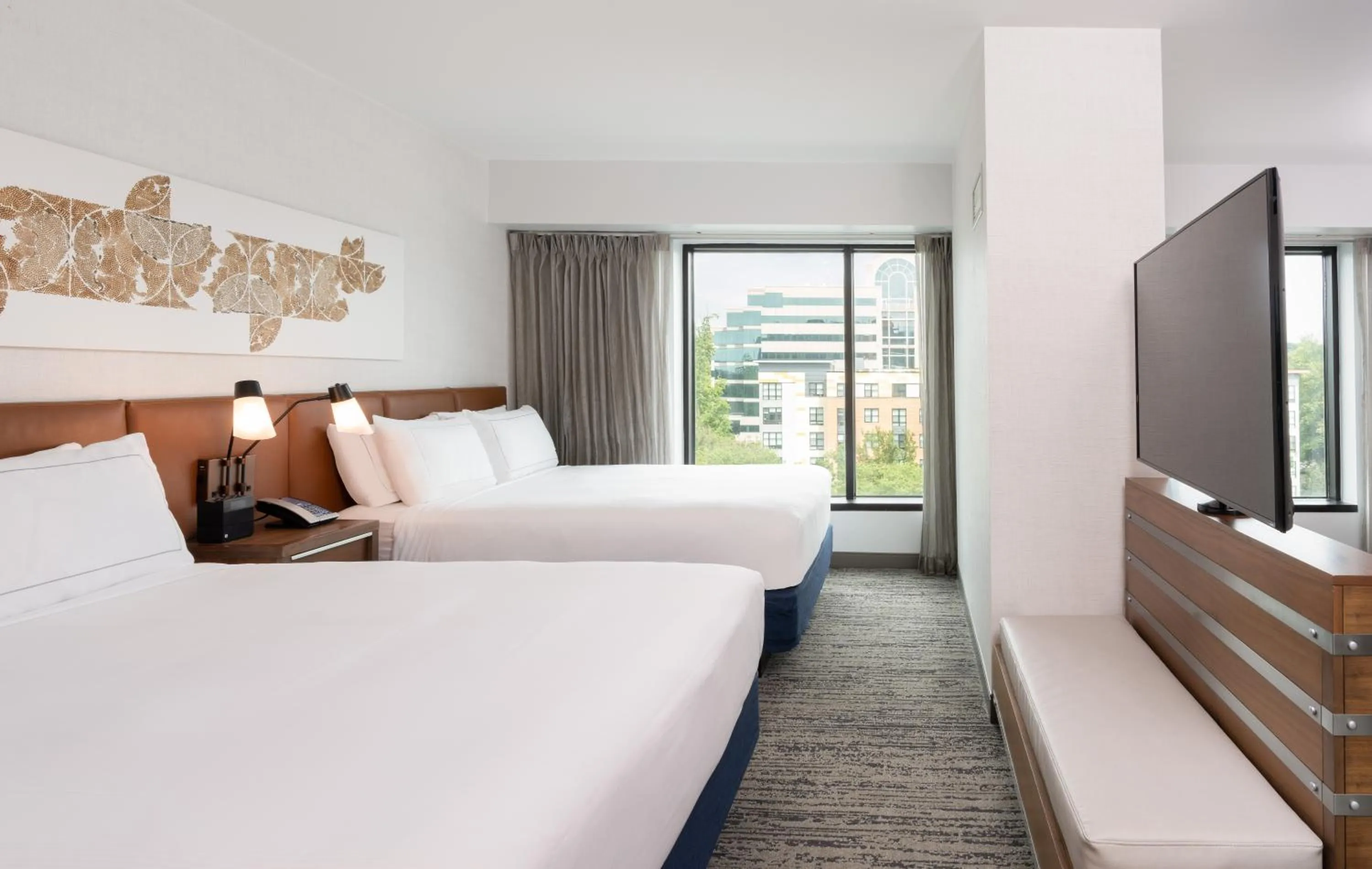 Bed in Hilton Fairfax, Va