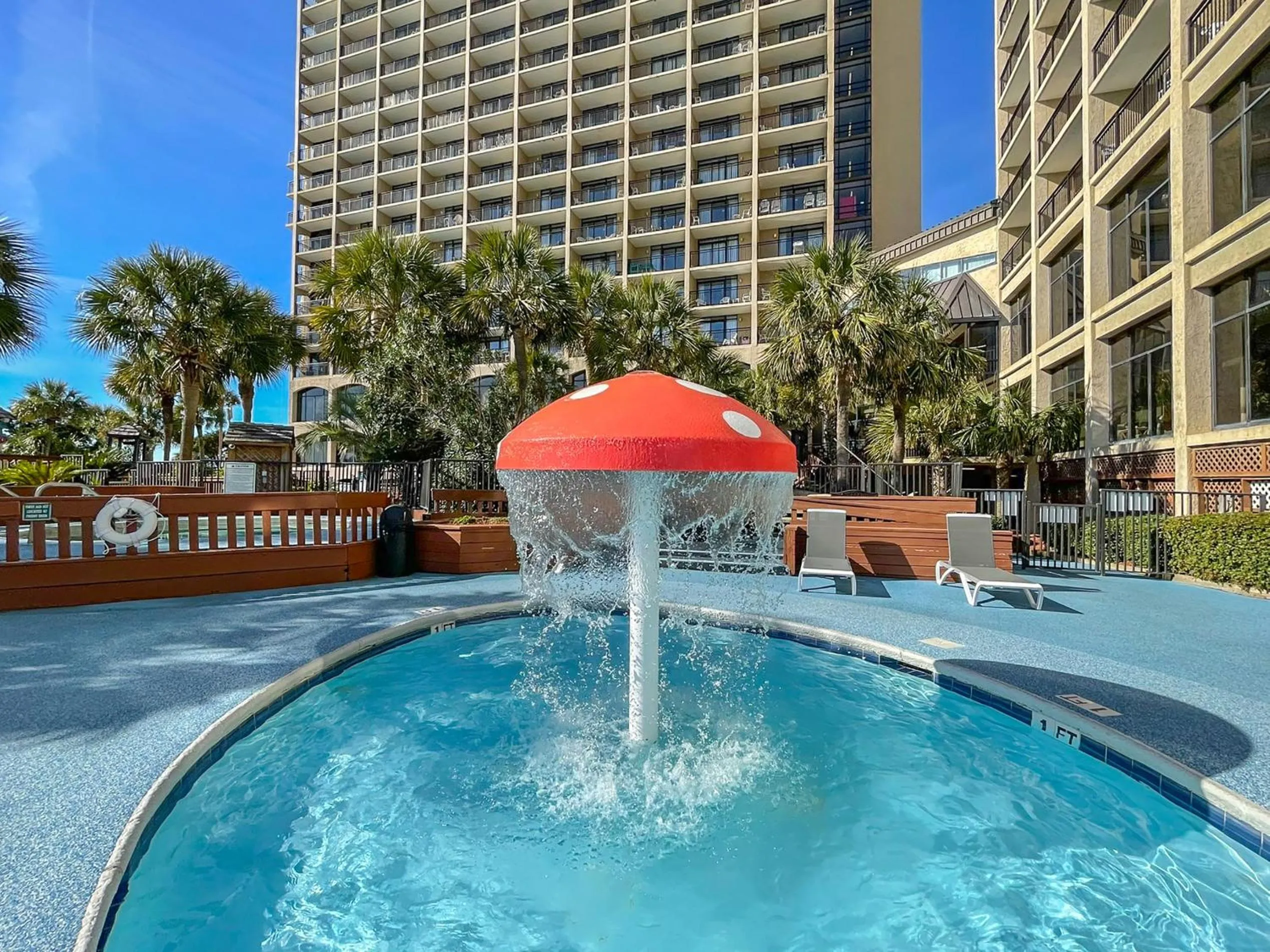Swimming pool in Beach Cove Resort