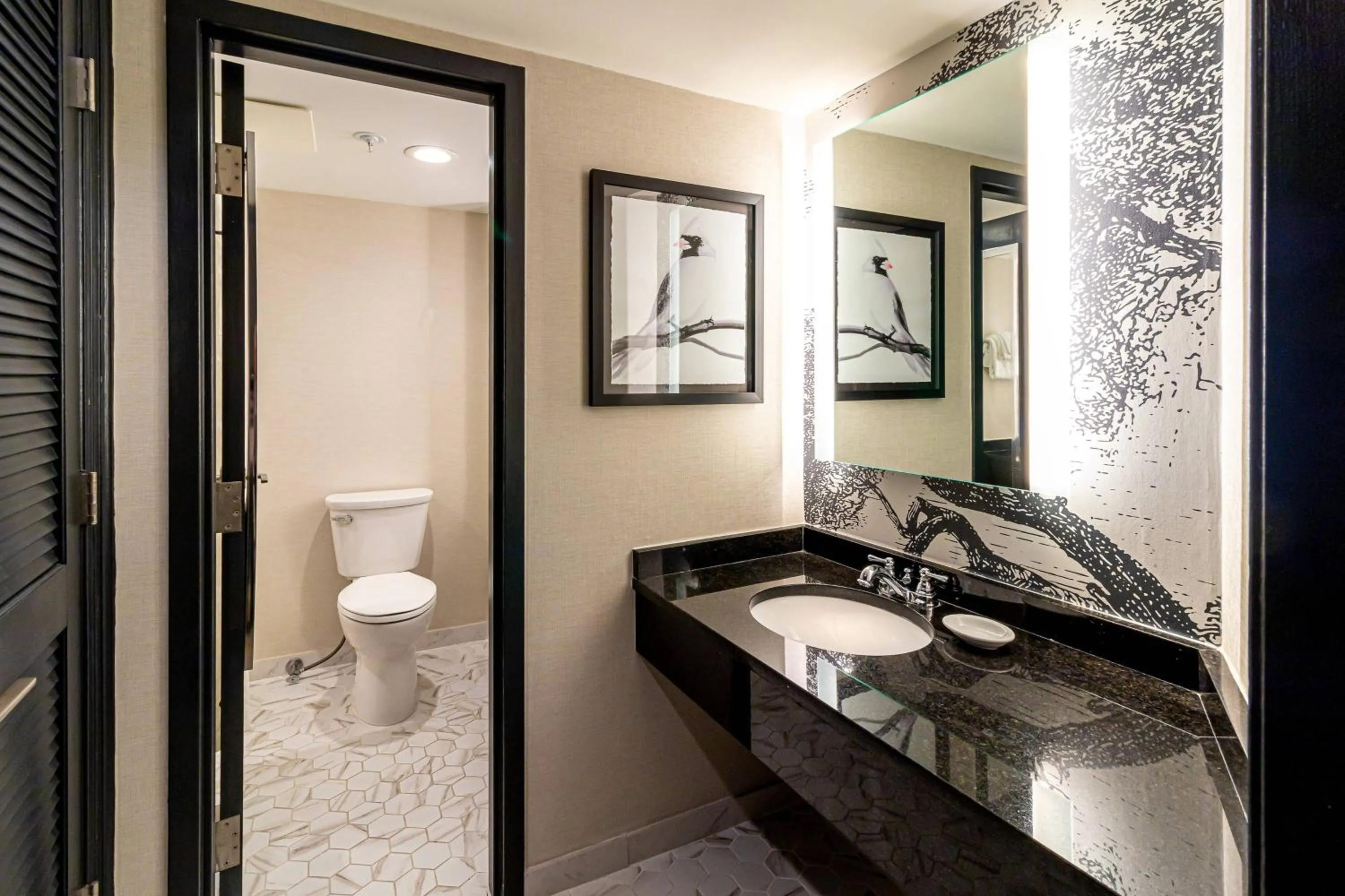 Bathroom in Williamsburg Lodge, Autograph Collection