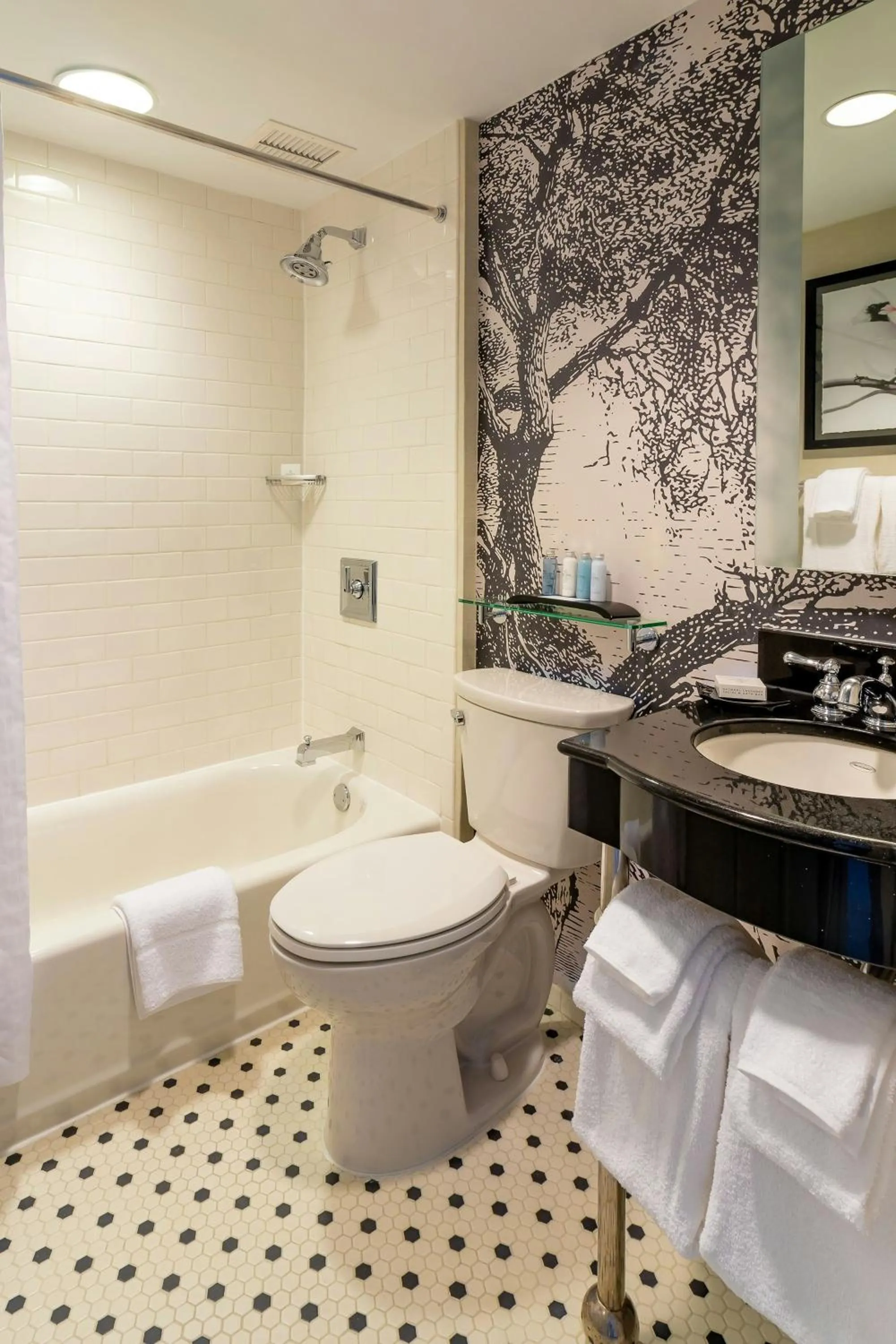 Bathroom in Williamsburg Lodge, Autograph Collection