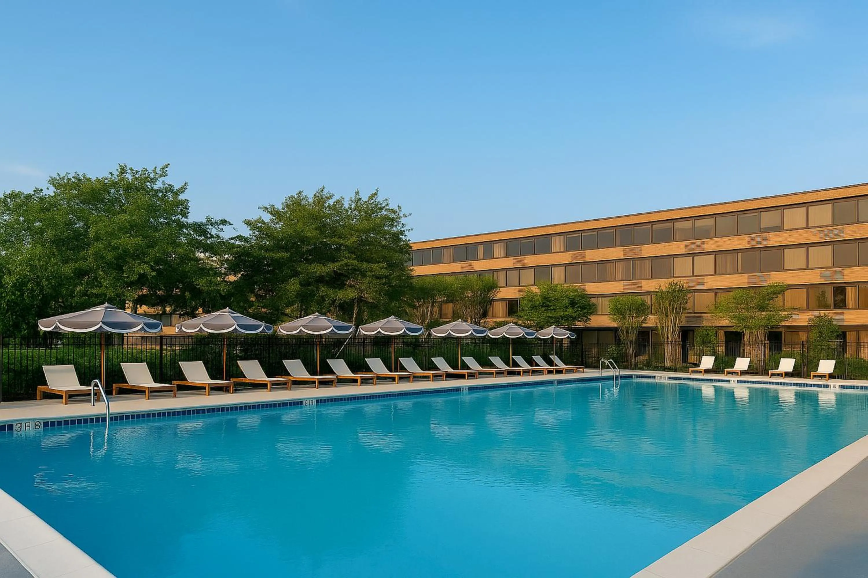 Swimming pool in Solomons Inn Resort and Marina