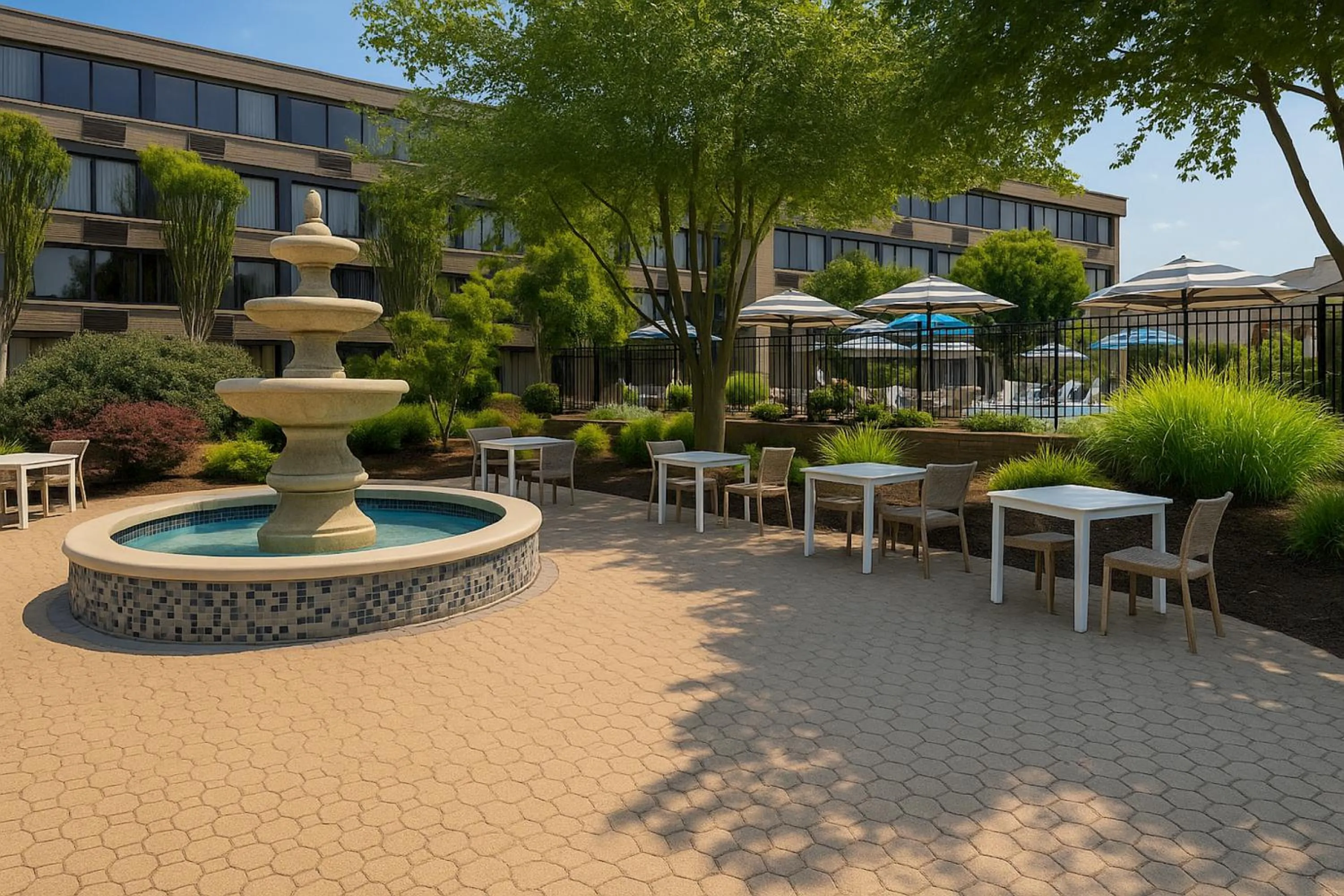 Property building in Solomons Inn Resort and Marina