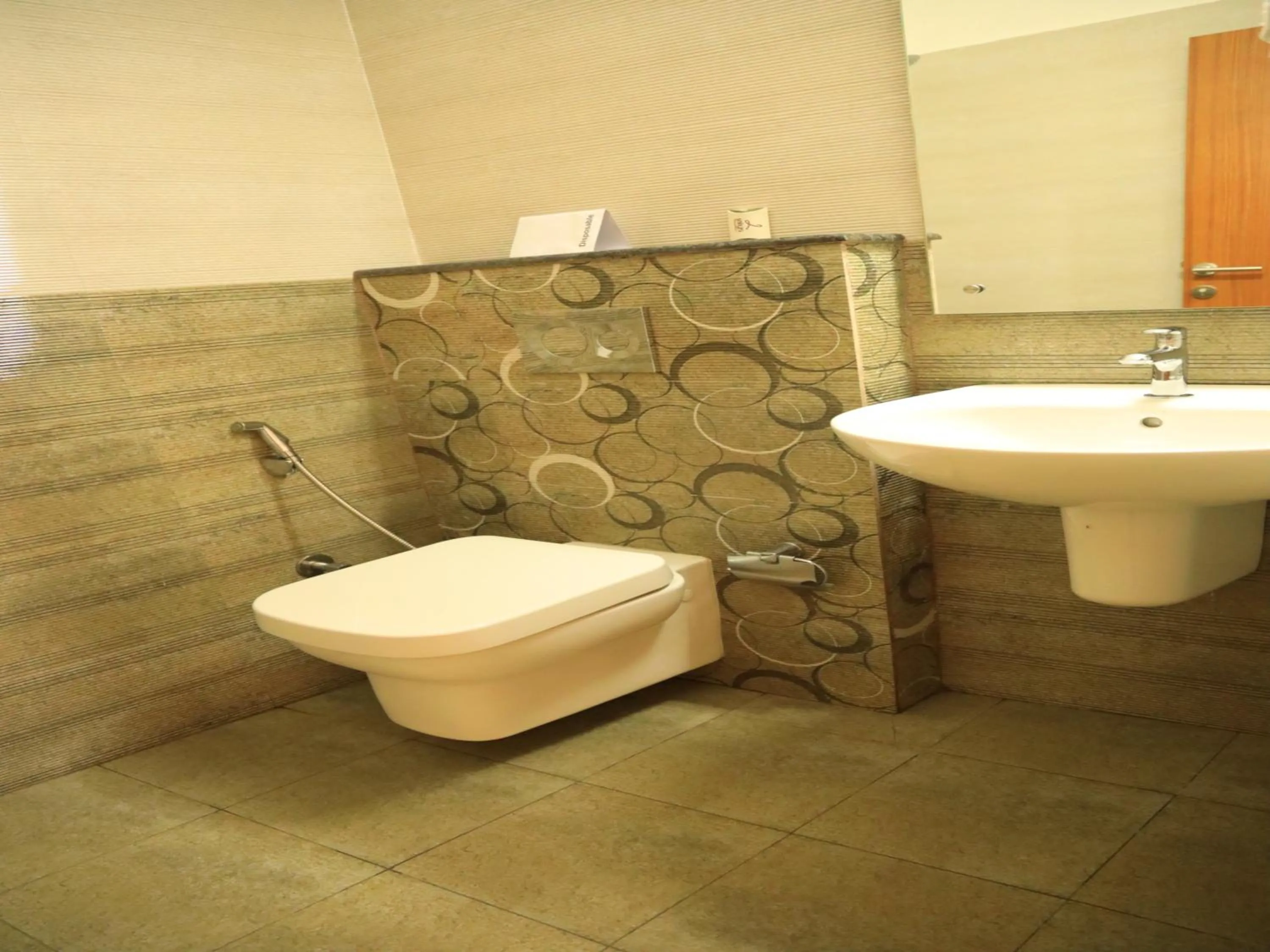 Toilet in Lalys Residency