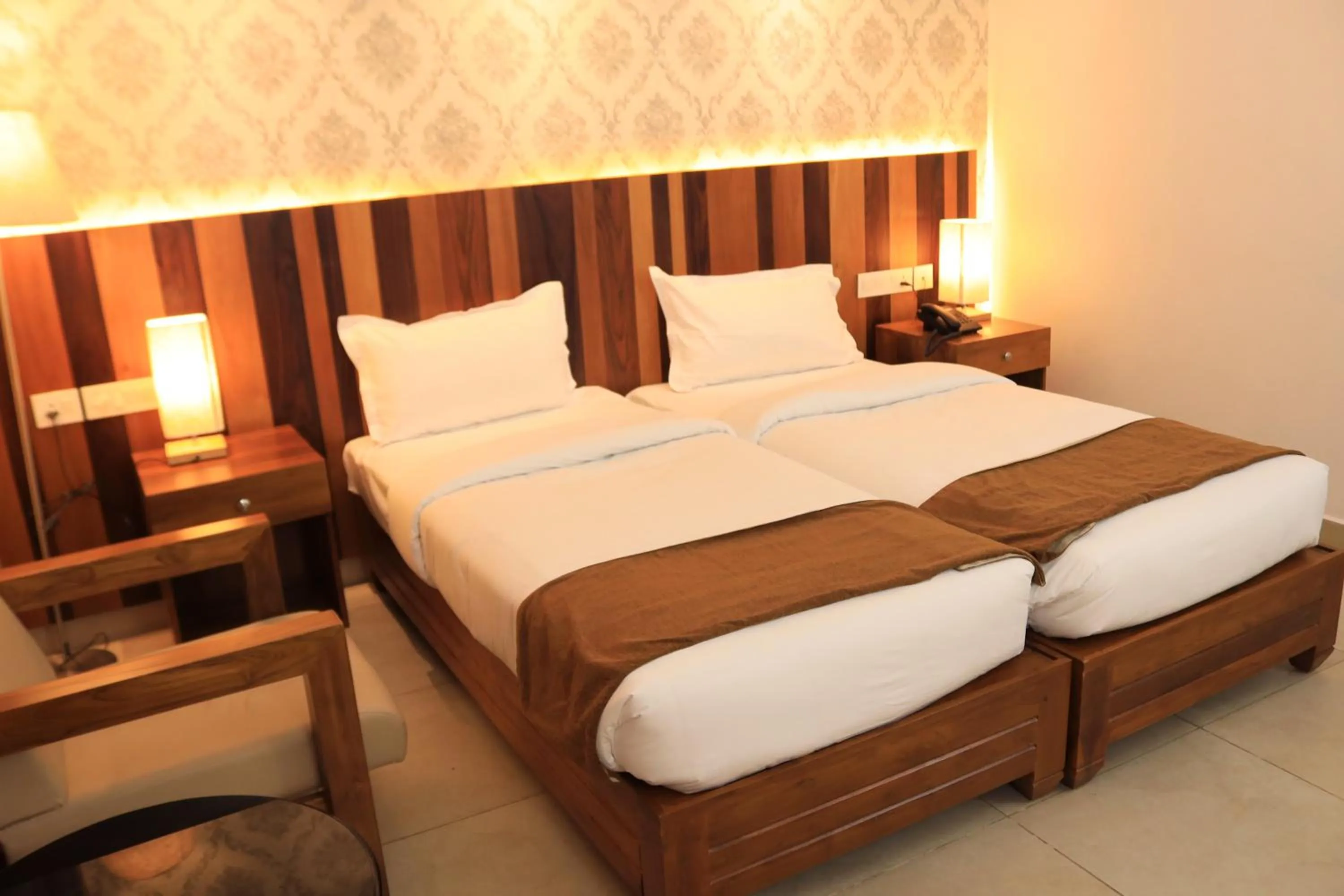 Bed in Lalys Residency