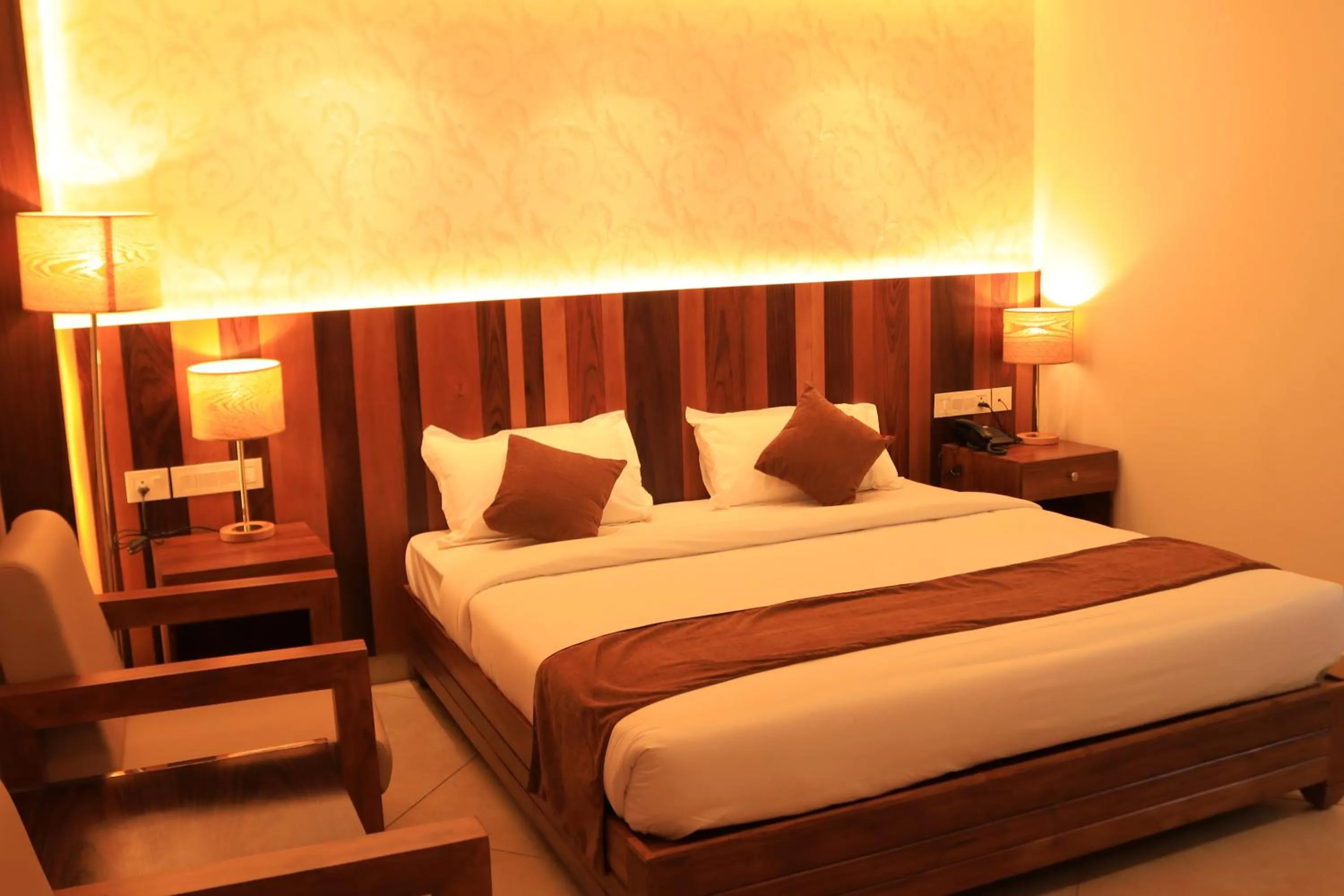 Bed in Lalys Residency