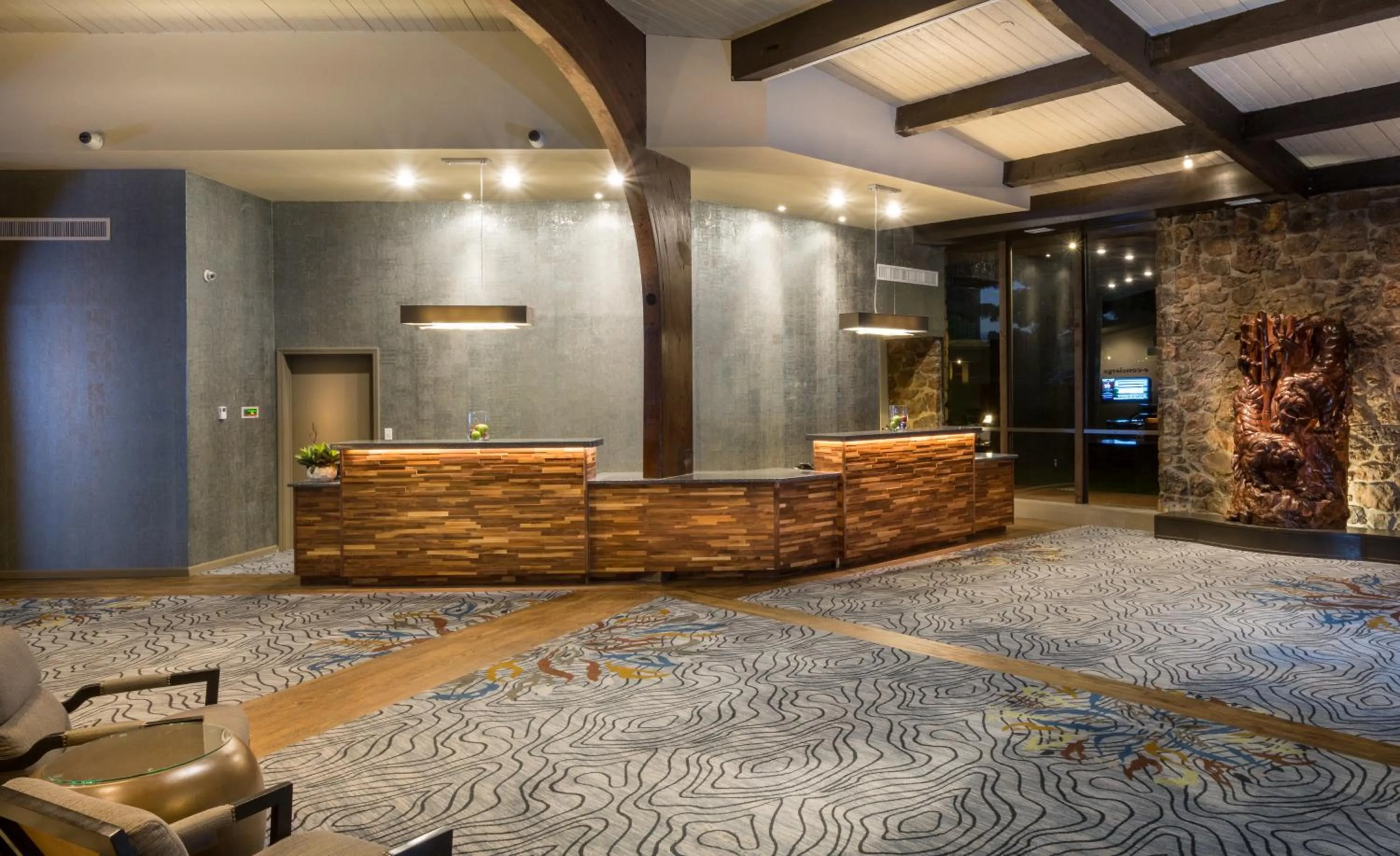 Lobby or reception in Lodge of Four Seasons Golf Resort, Marina & Spa