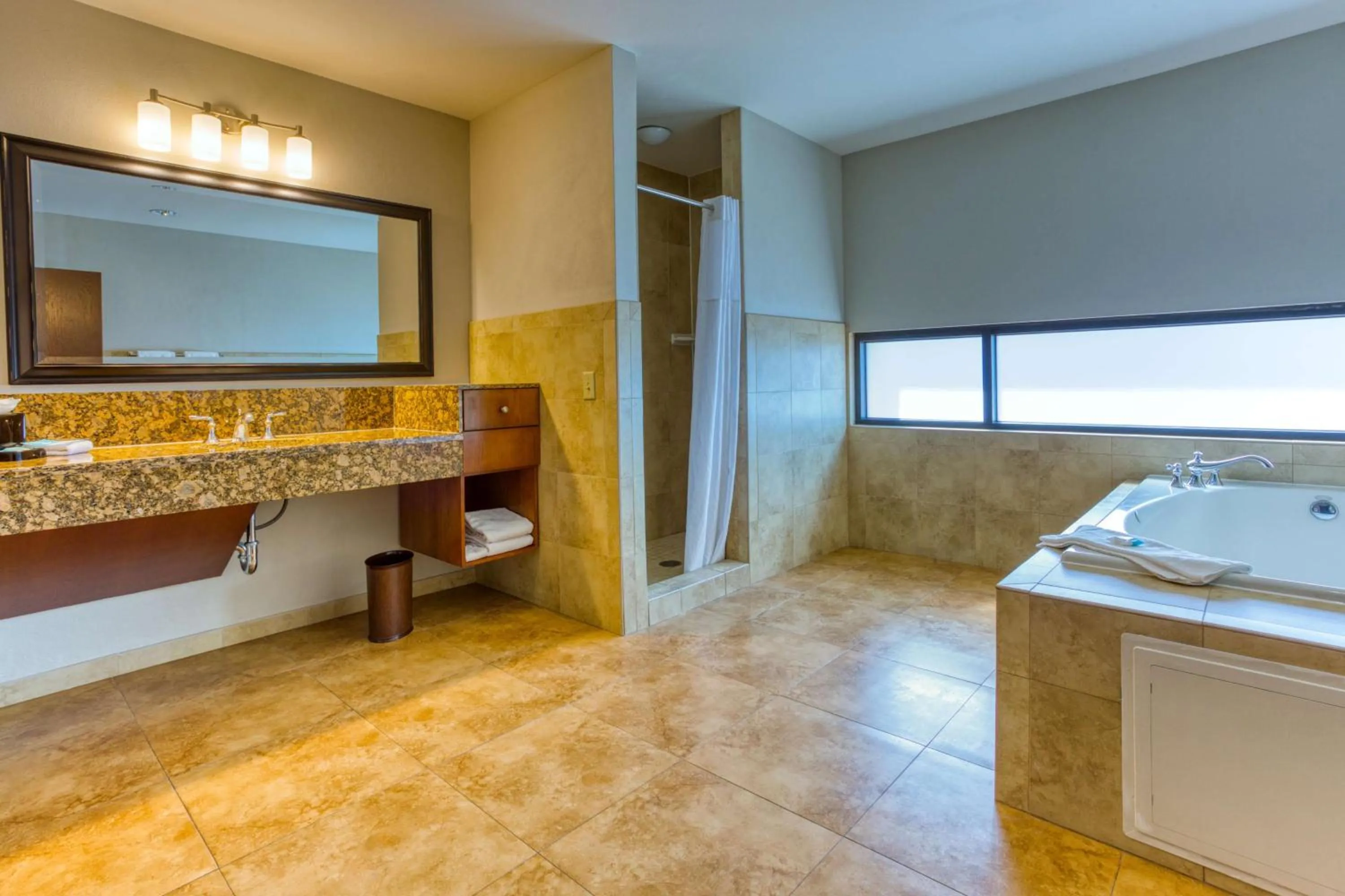 Bathroom in Drury Plaza Hotel San Antonio Riverwalk