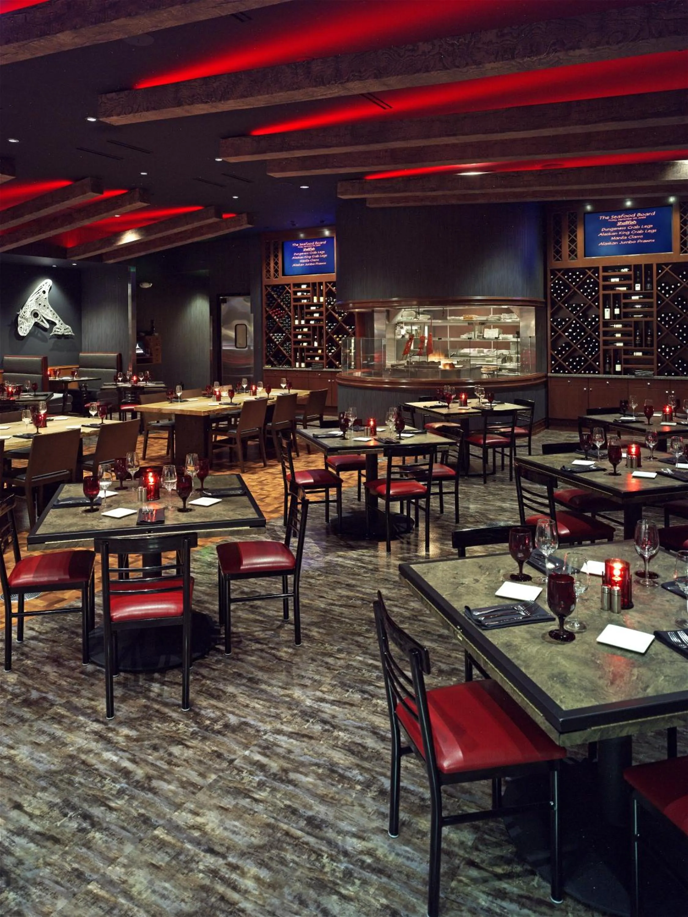 Dining area in Tulalip Resort Casino