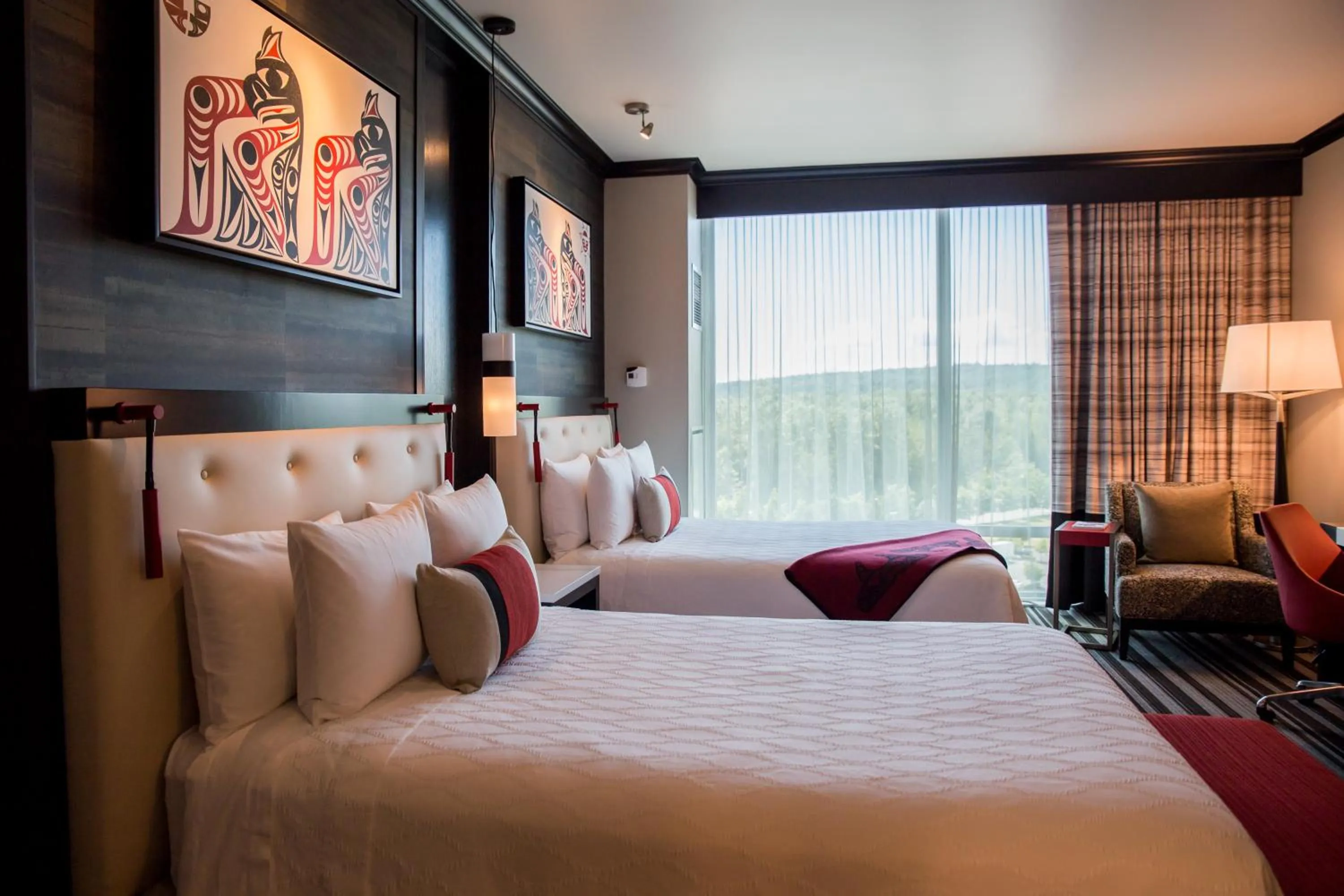 Bed in Tulalip Resort Casino
