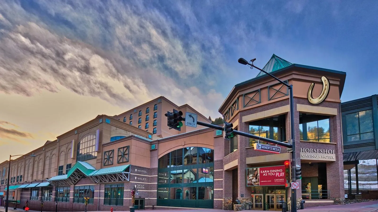 Property building in Horseshoe Black Hawk, A Caesars Destination