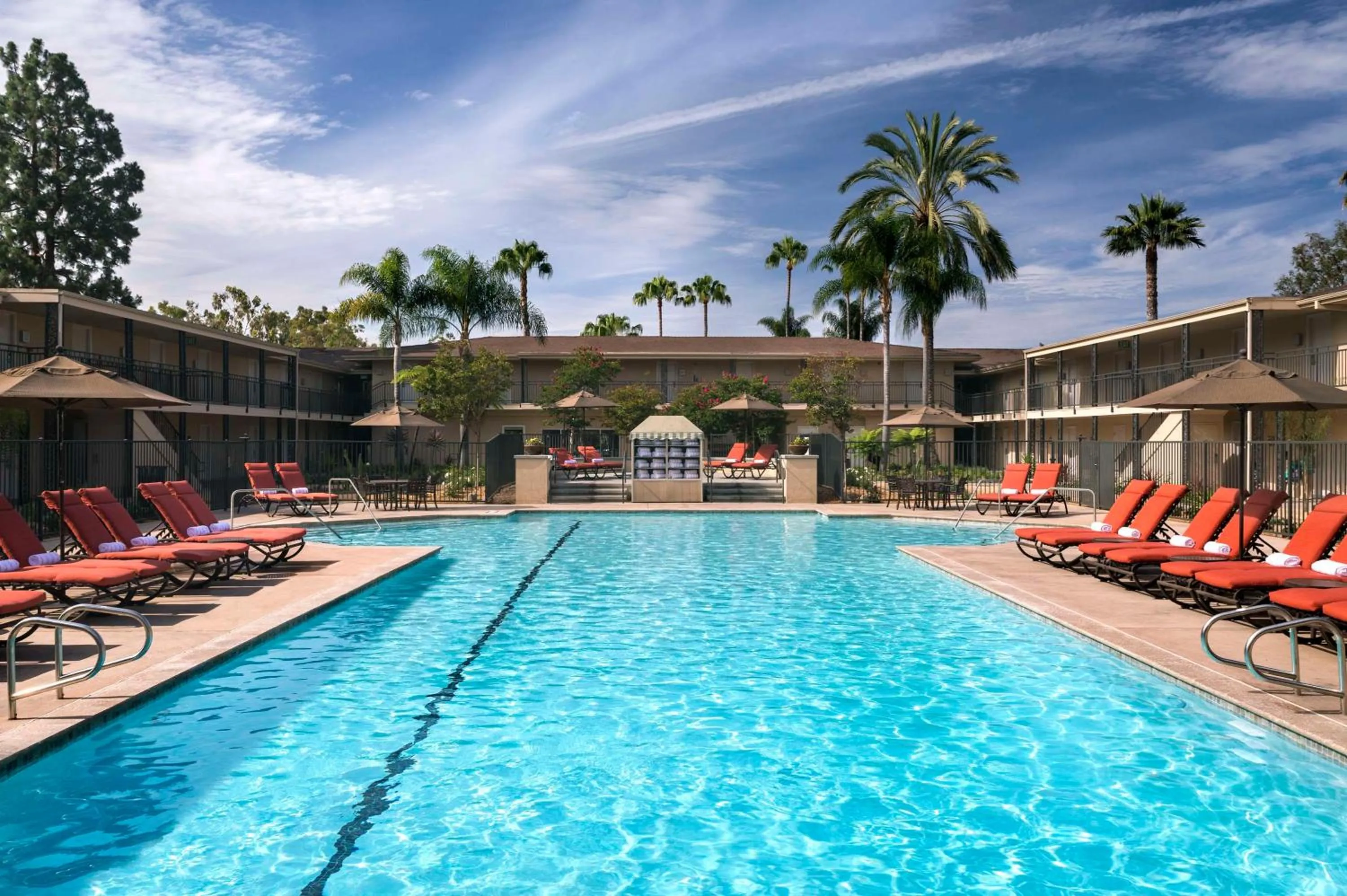 Swimming pool in Hyatt Regency Newport Beach