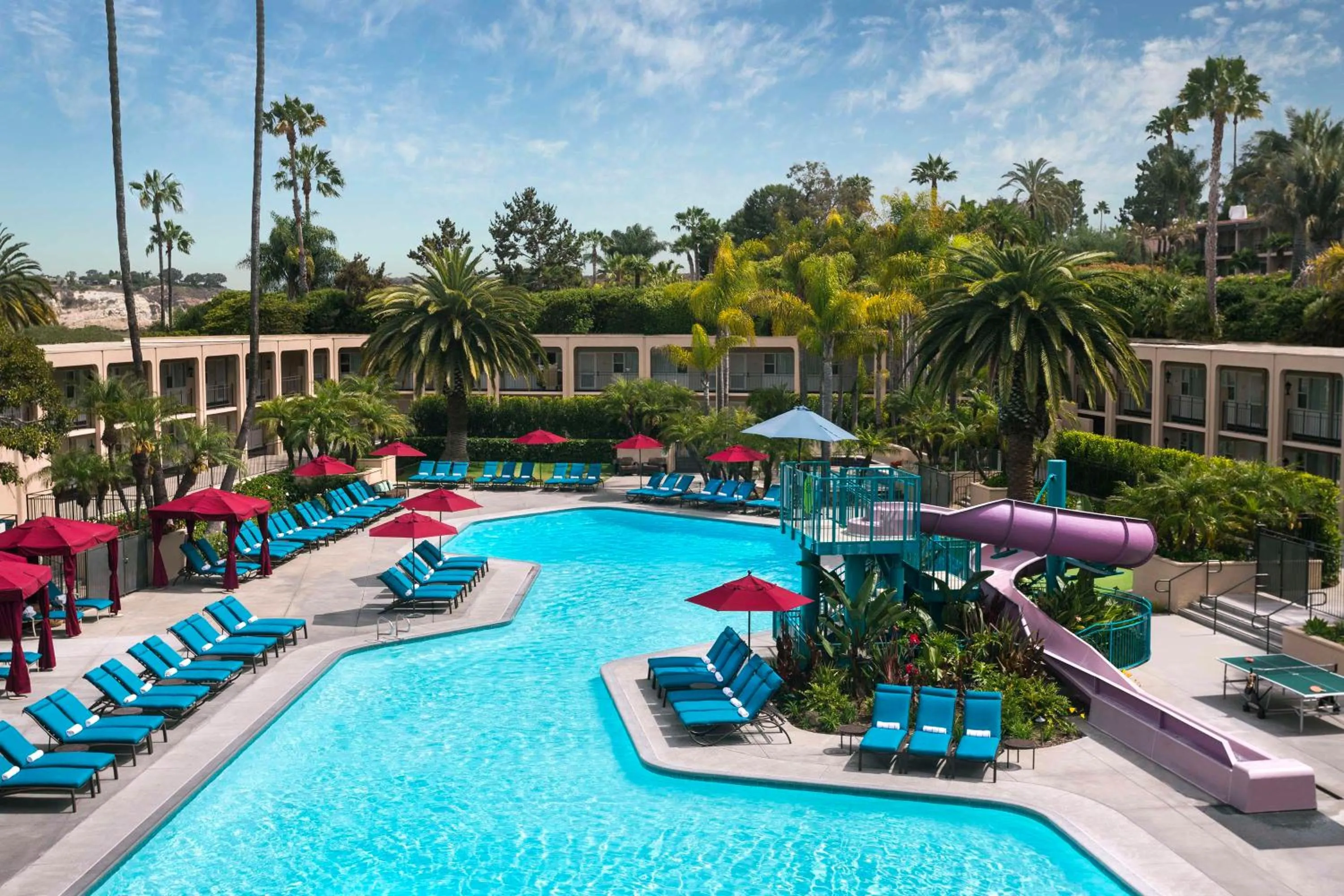 Swimming pool in Hyatt Regency Newport Beach