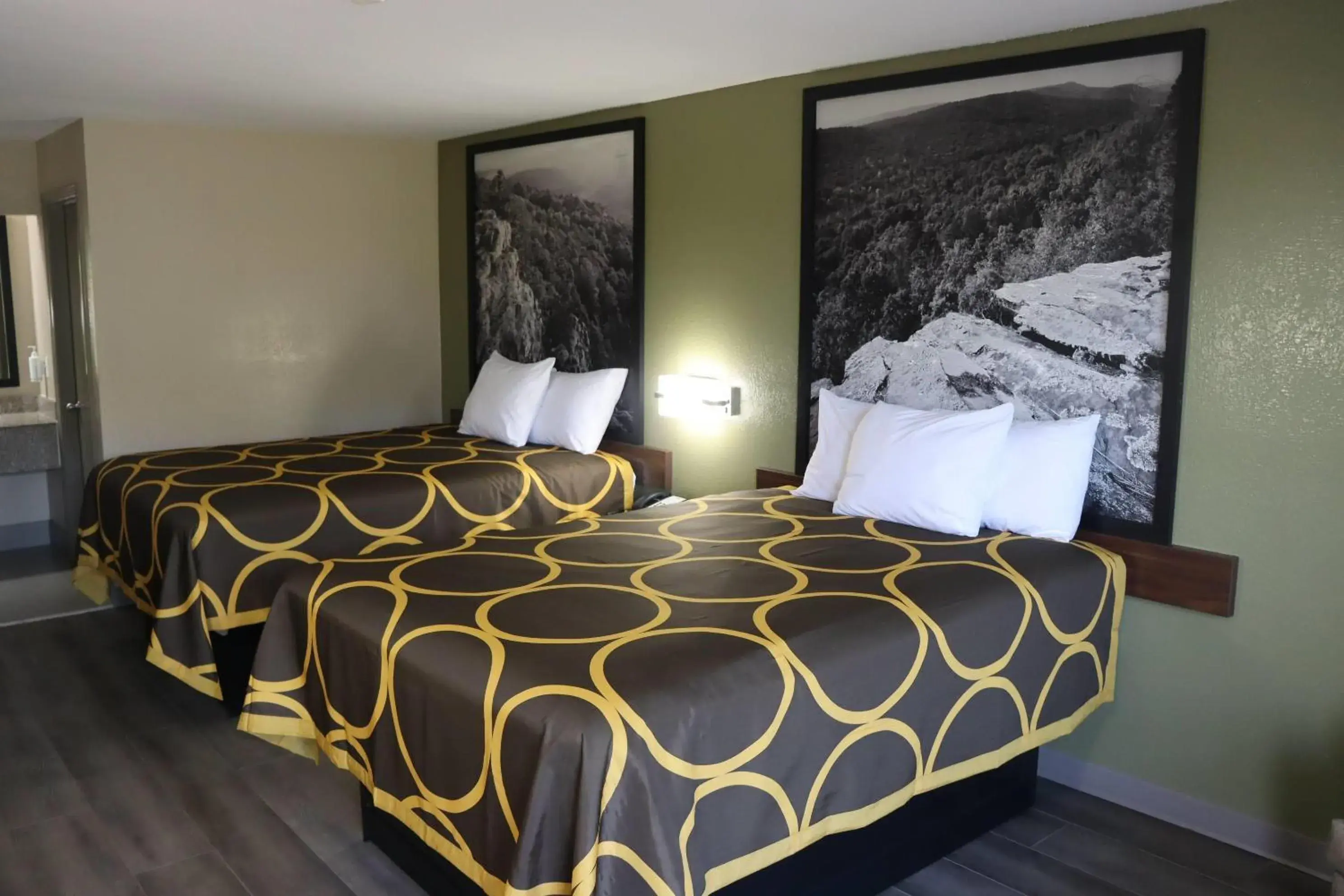 Queen Room with Two Queen Beds - Non-Smoking in Super 8 by Wyndham Cabot Queen Room with Two Queen Beds - Non-Smoking in Super 8 by Wyndham Cabot