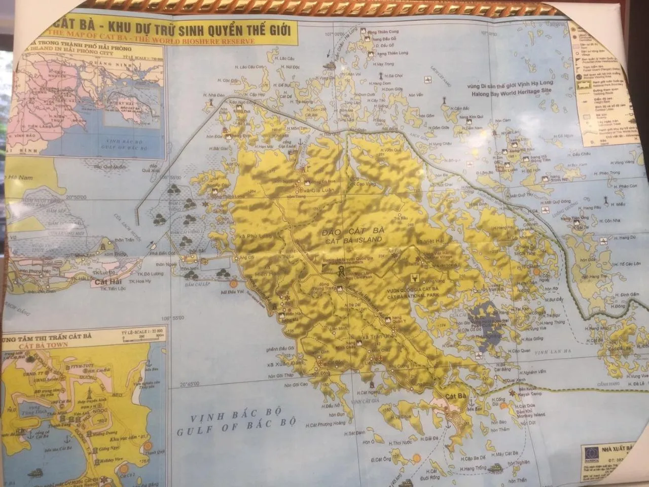 Floor plan in Cat Ba Thailand Hotel