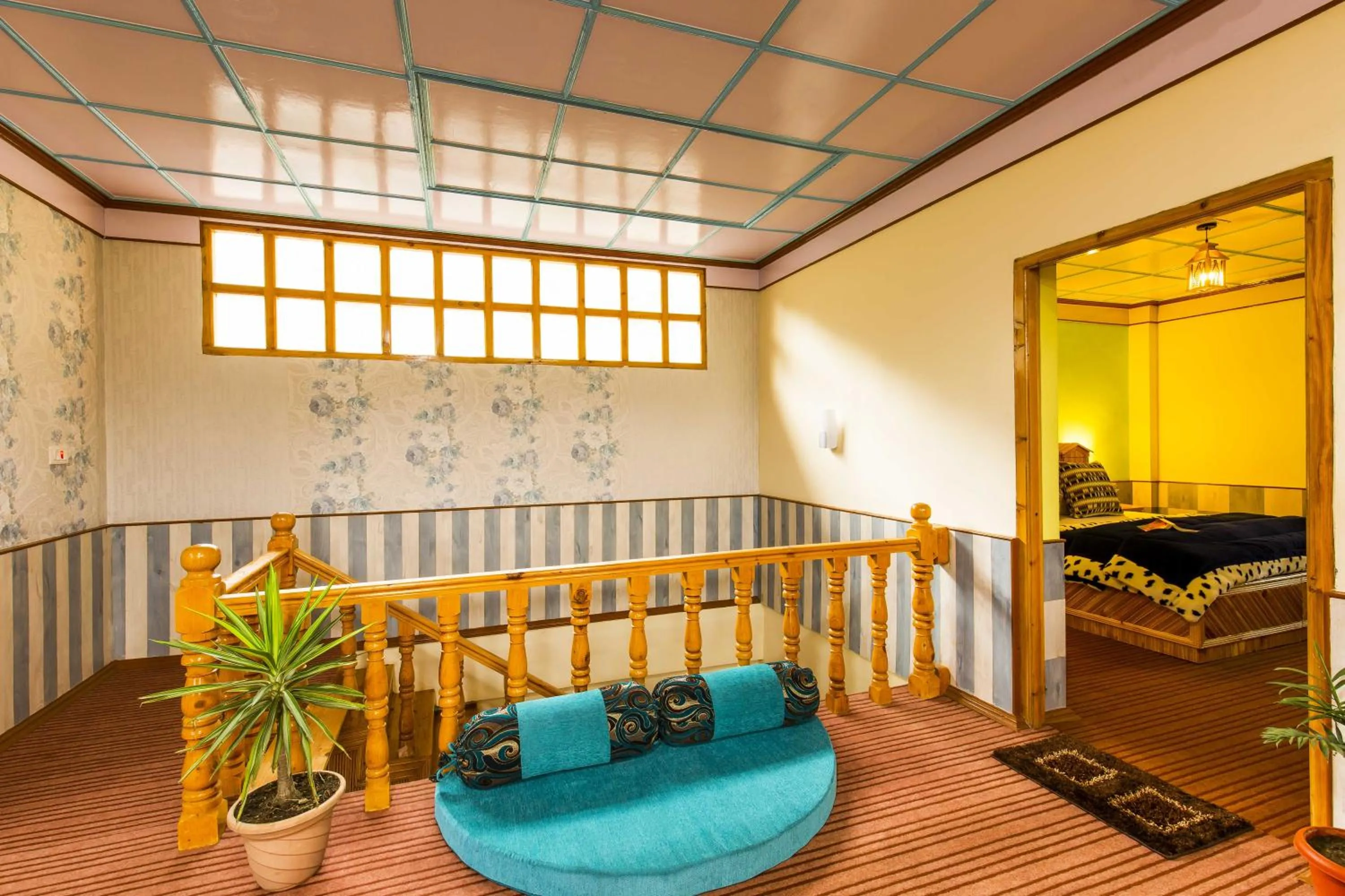 Seating area in Zostel Homes Kotkhai (Shimla)