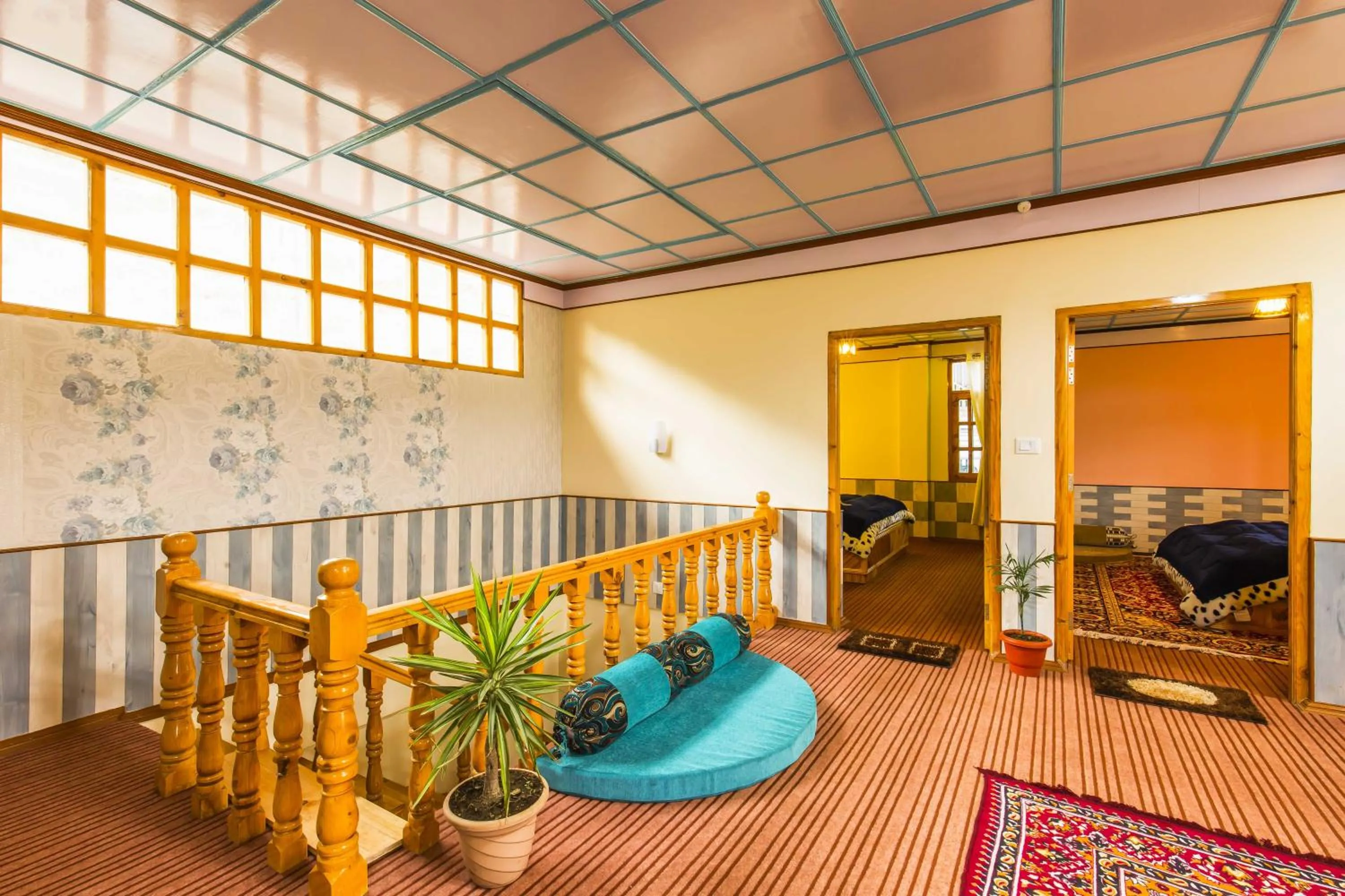 Seating area in Zostel Homes Kotkhai (Shimla)