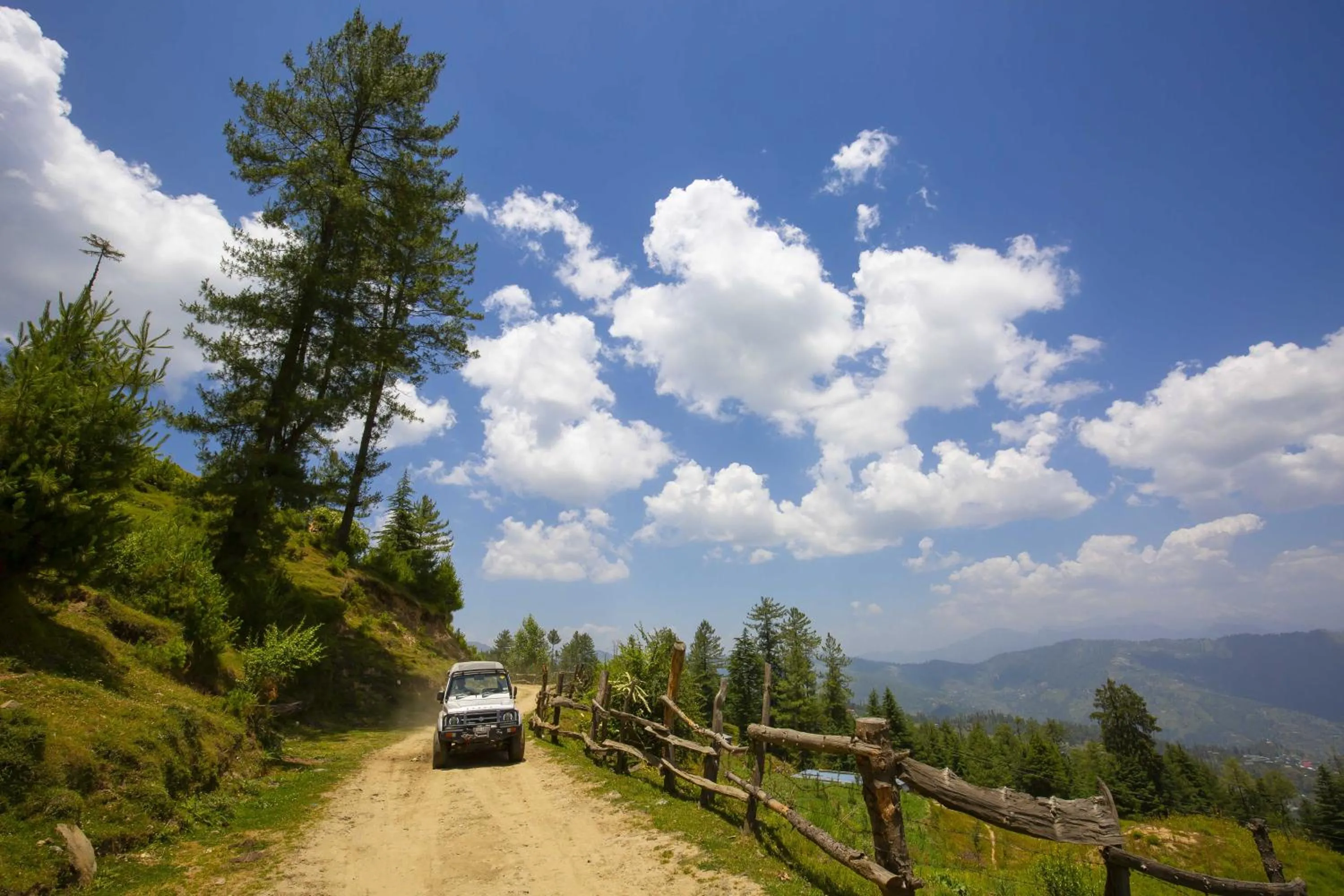 Natural landscape in Zostel Homes Kotkhai (Shimla)