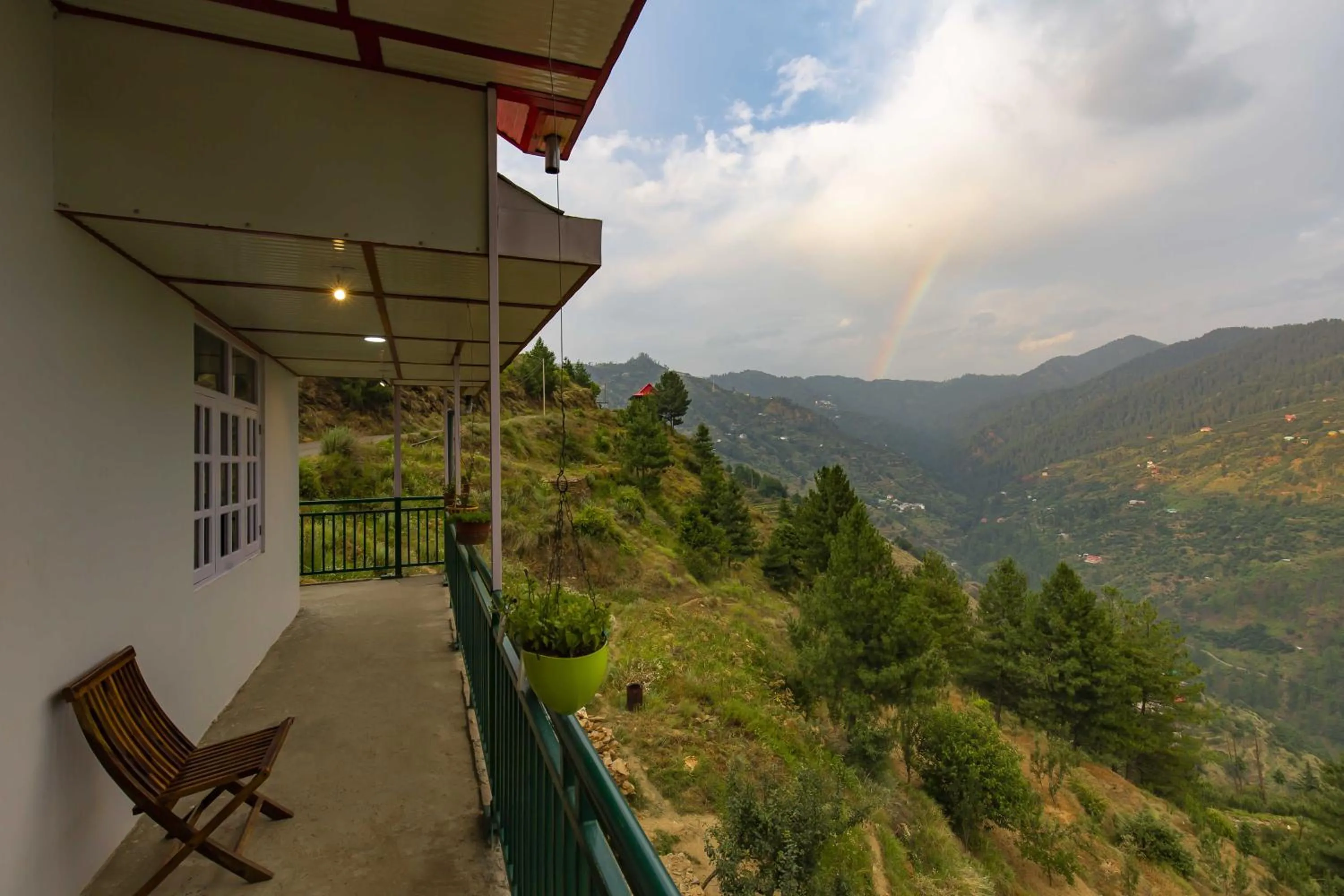 Balcony/Terrace in Zostel Homes Kotkhai (Shimla)
