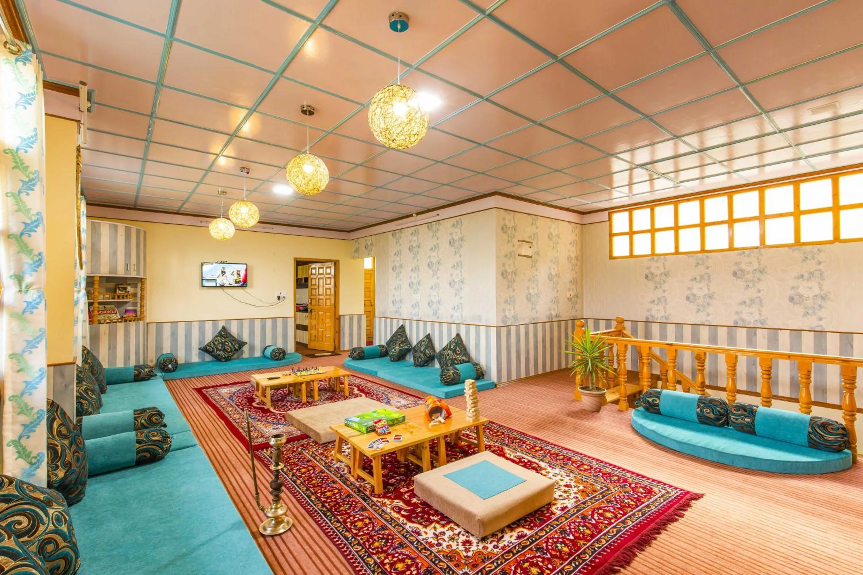 Seating area in Zostel Homes Kotkhai (Shimla)