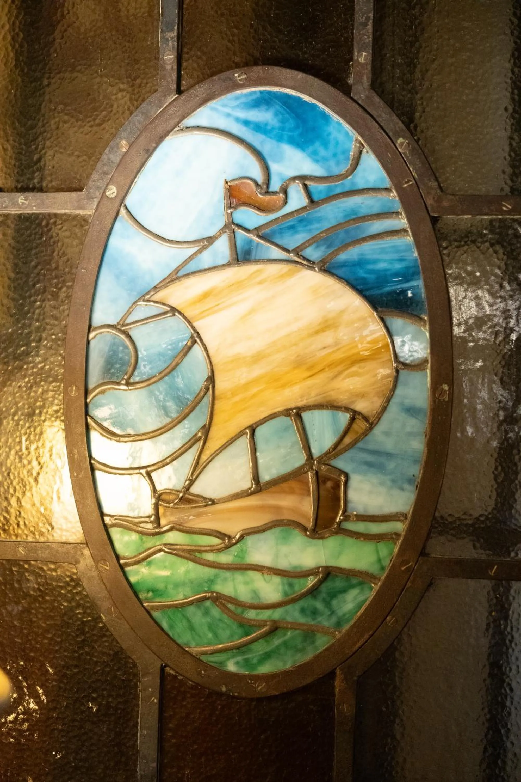 Decorative detail in Hotel Tabard Inn