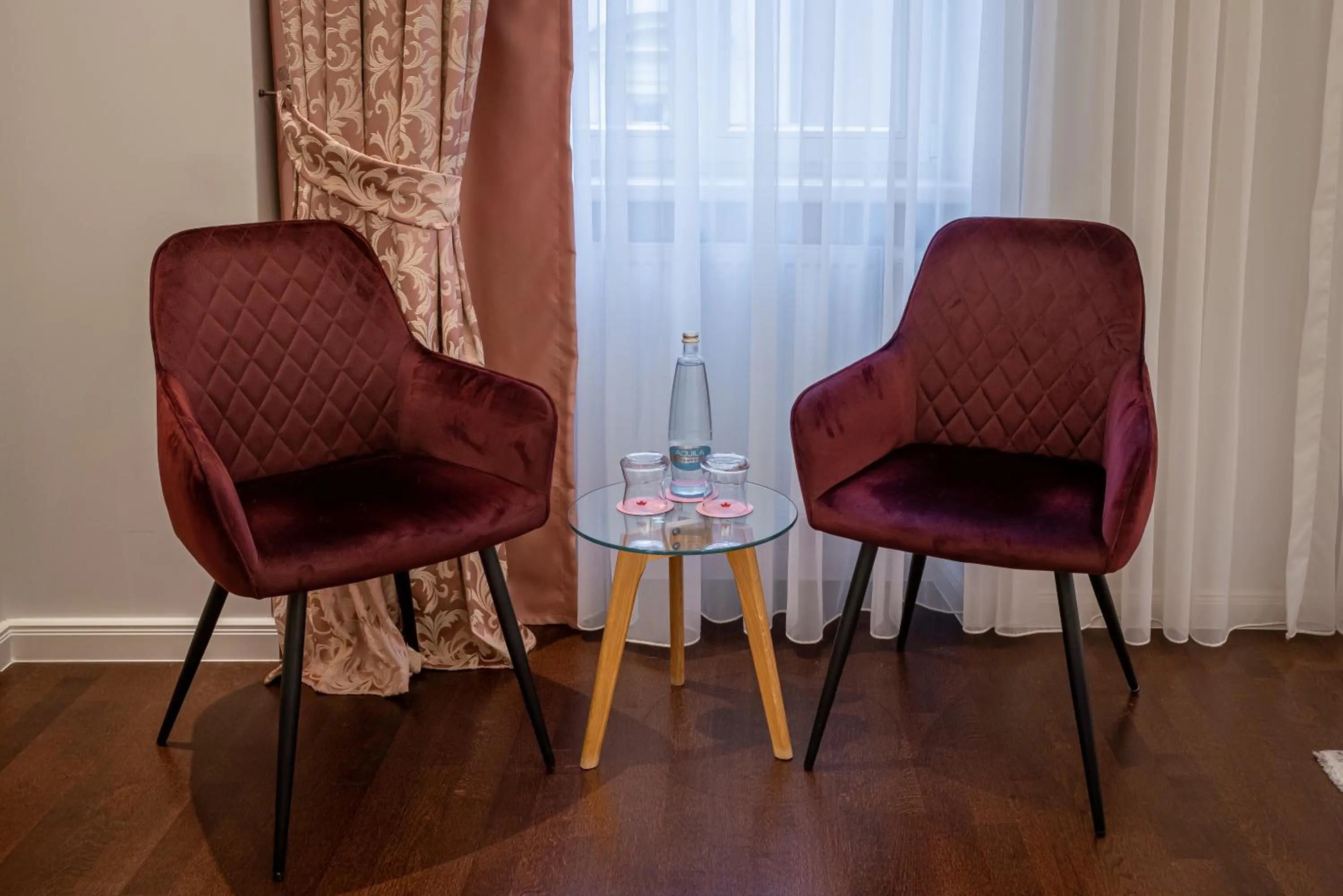 Seating area in Golden Key Boutique Hotel