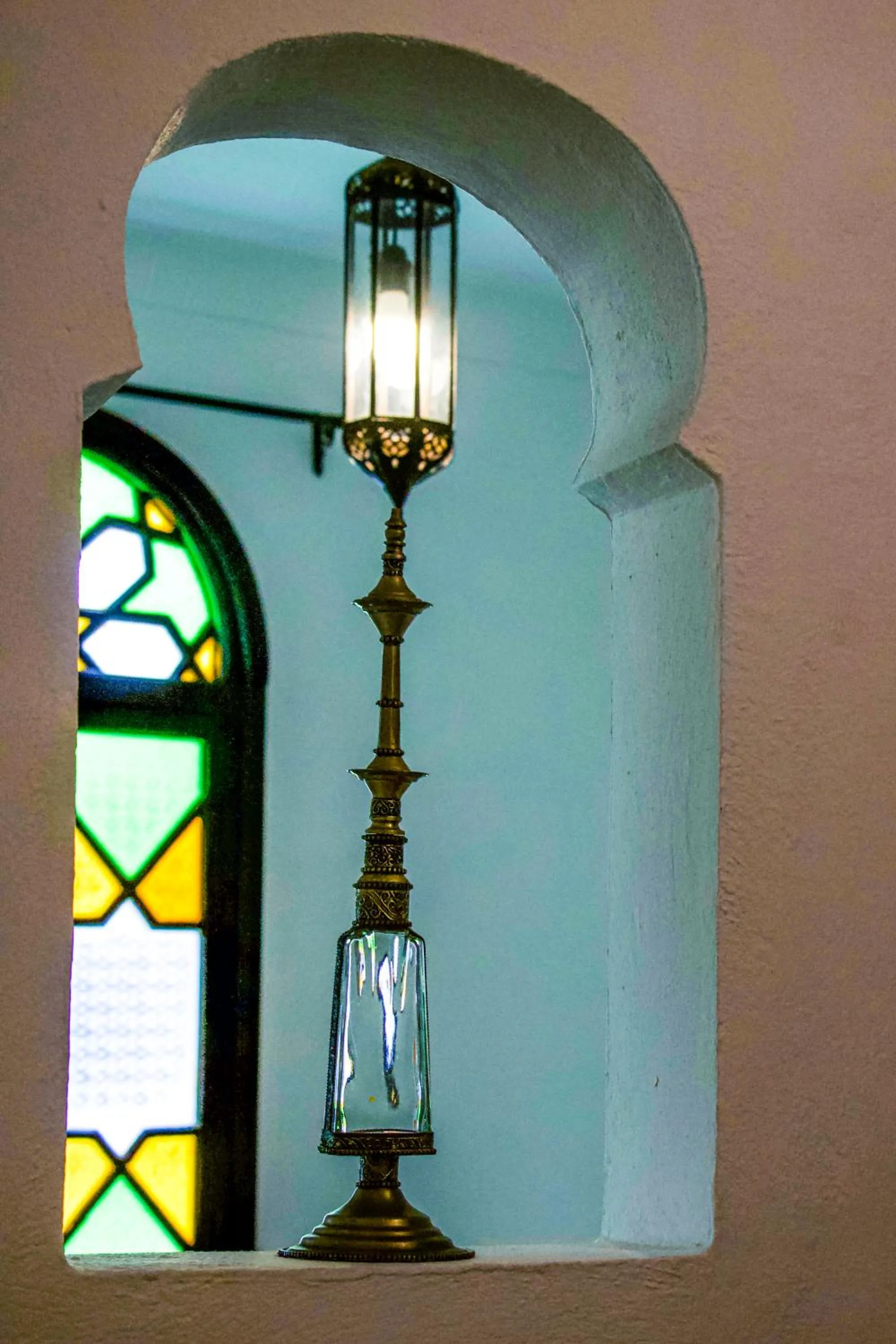 Decorative detail in Dar Tinjâa