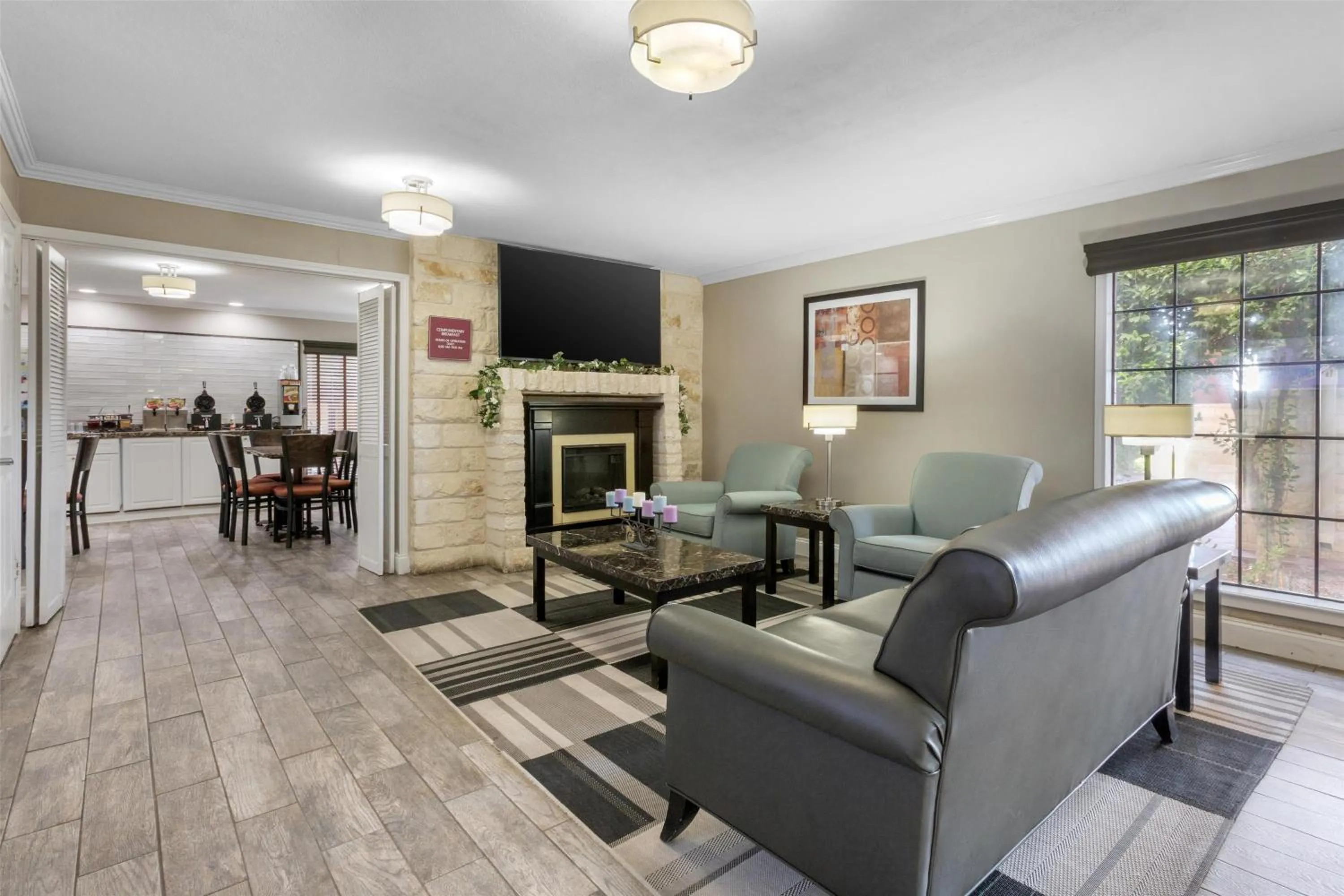 Lobby or reception in Best Western Brady Inn