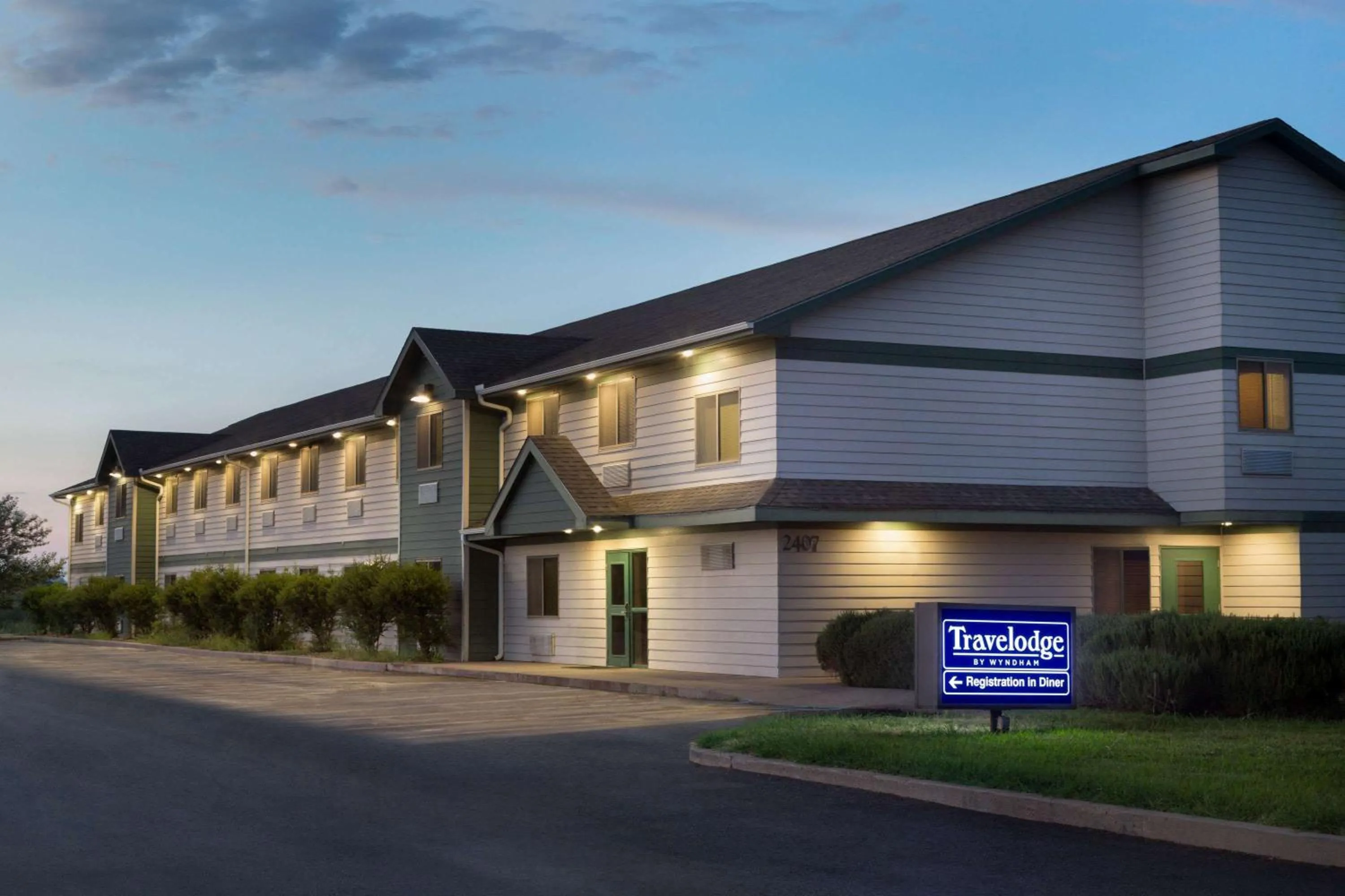 Property building in Travelodge by Wyndham Alpine