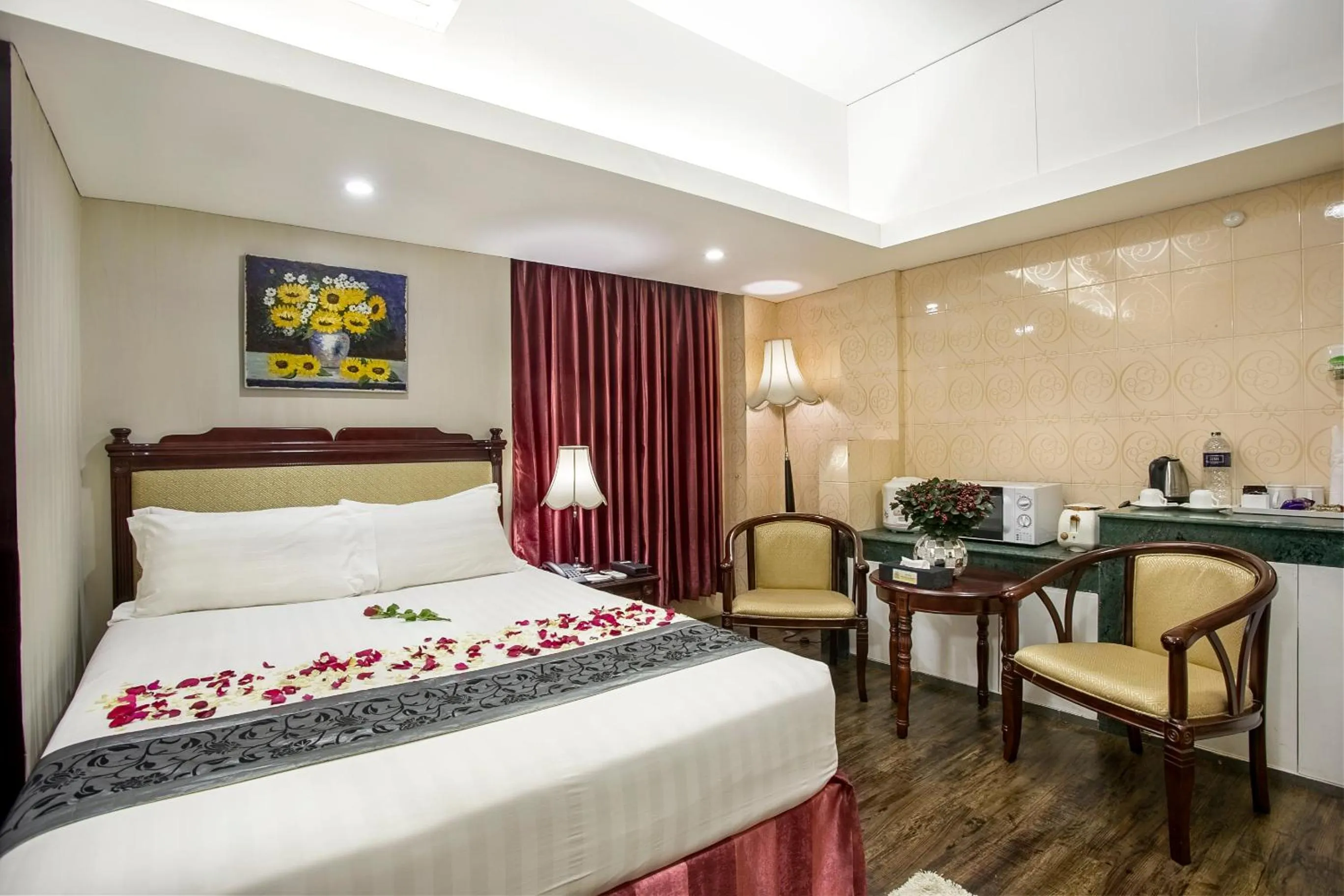 Bed in Hotel Highgarden