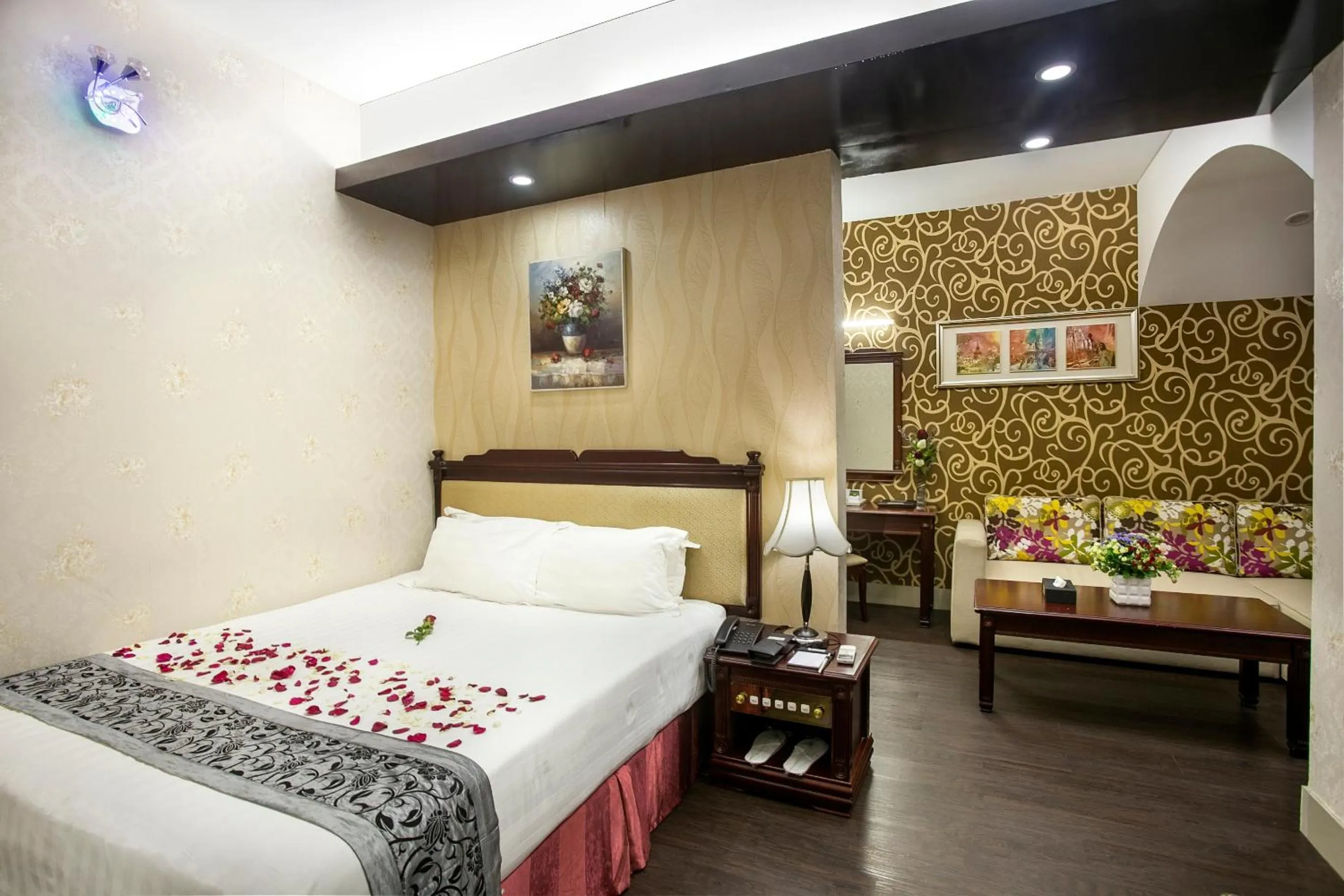 Bed in Hotel Highgarden