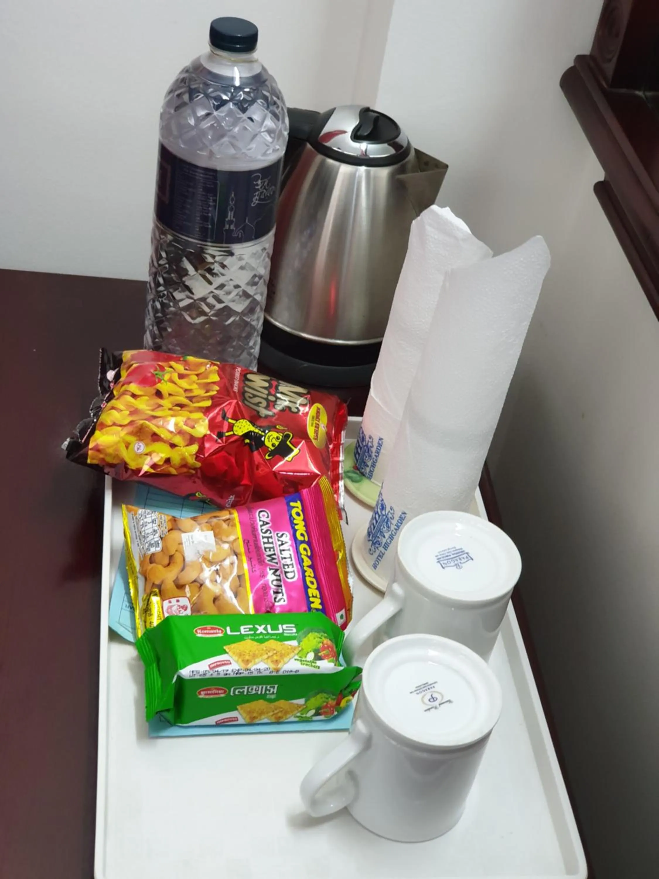 Coffee/tea facilities in Hotel Highgarden
