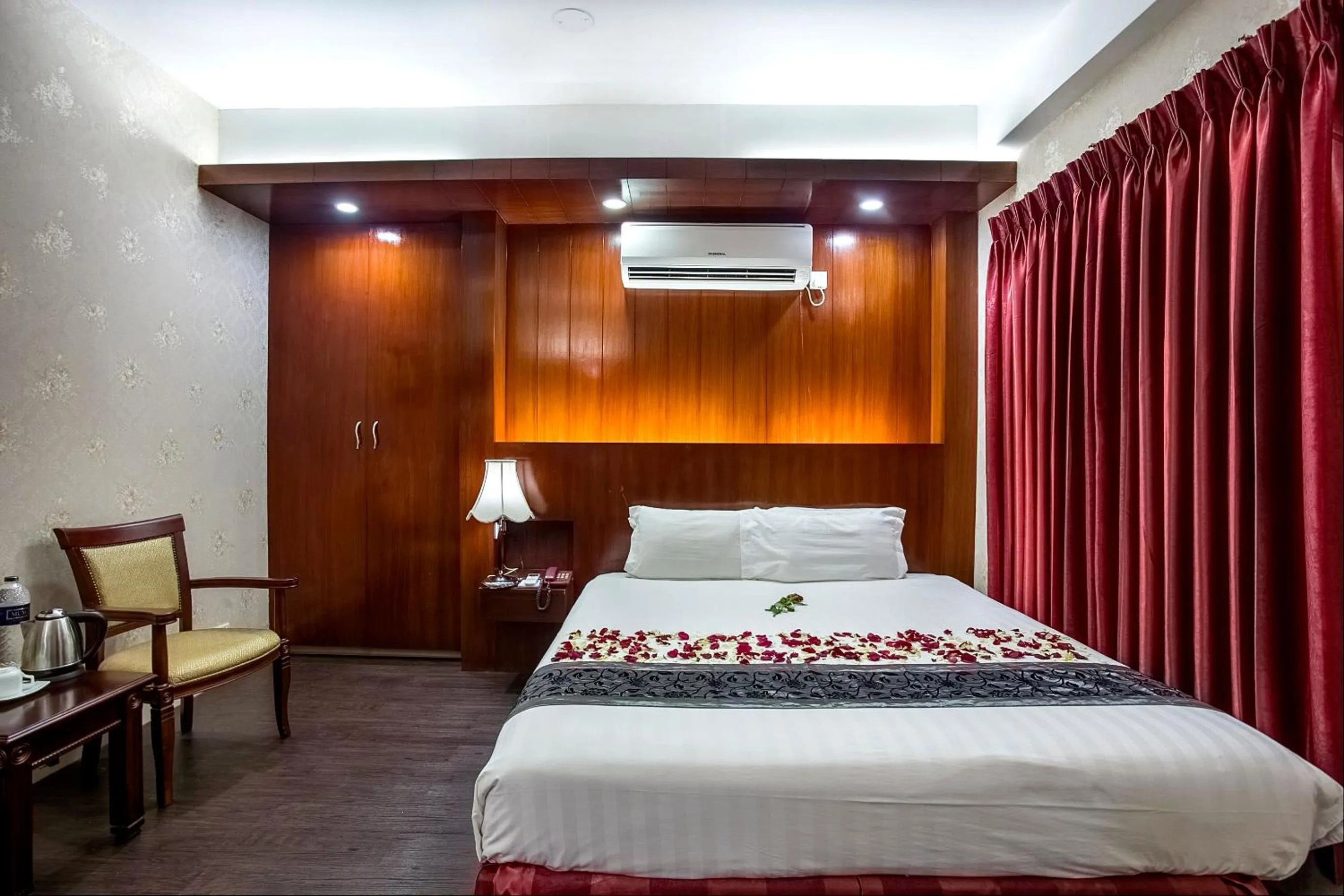 Bed in Hotel Highgarden