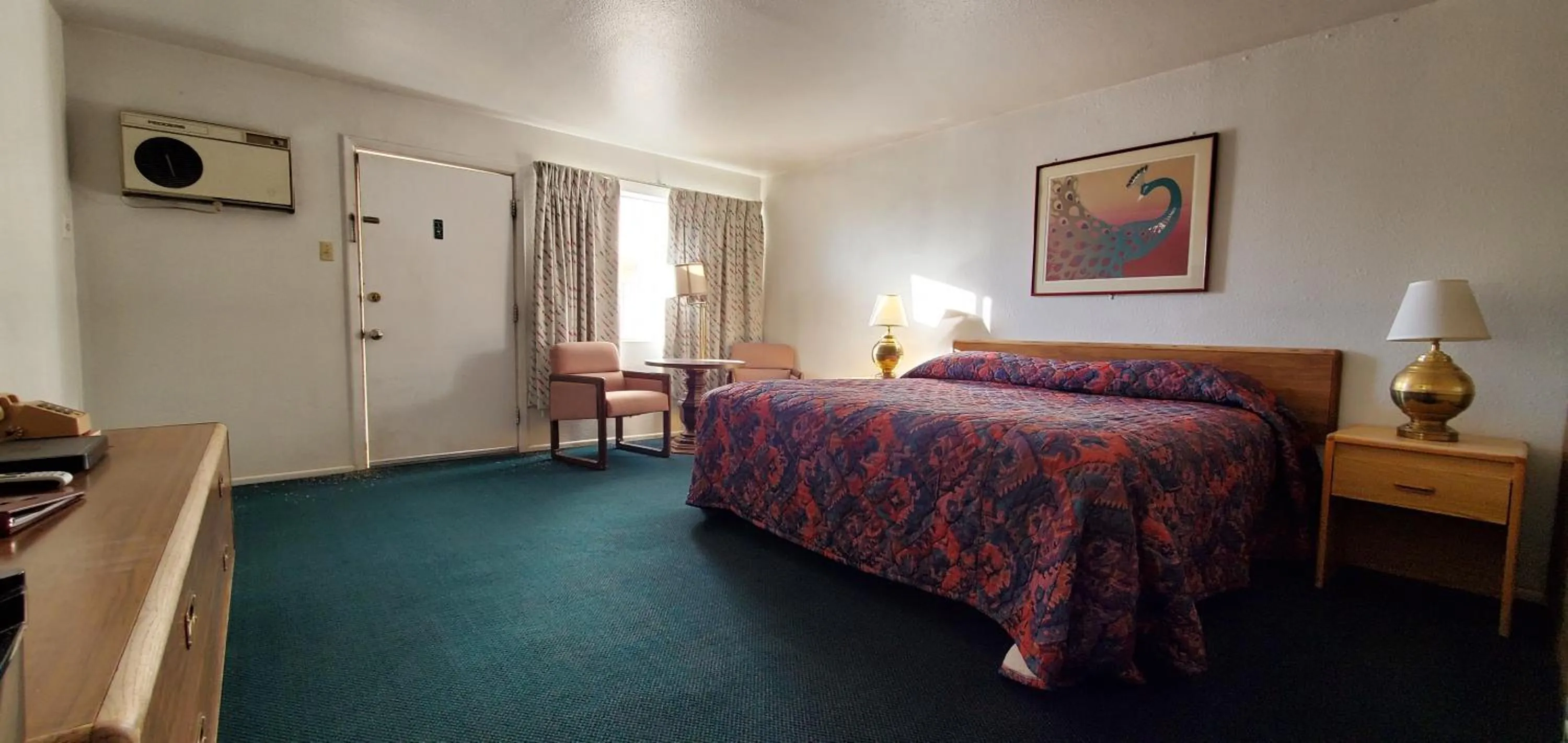 Bed in Budget Inn Motel Gallup