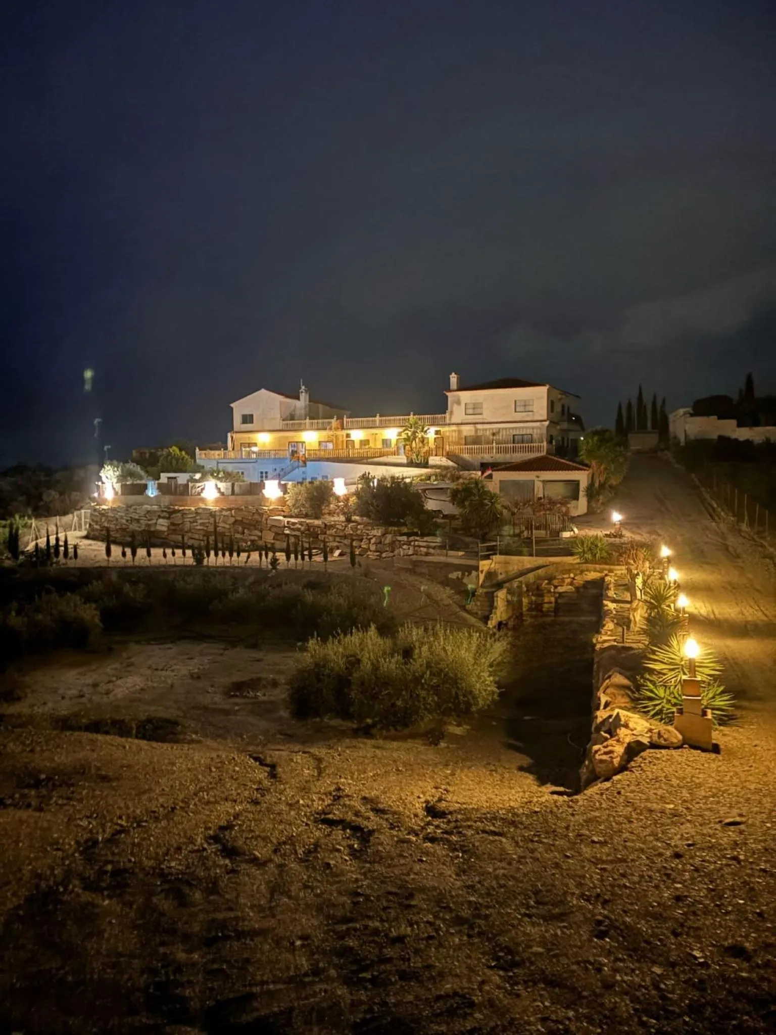 Garden in Casa Barranca Bed and Breakfast